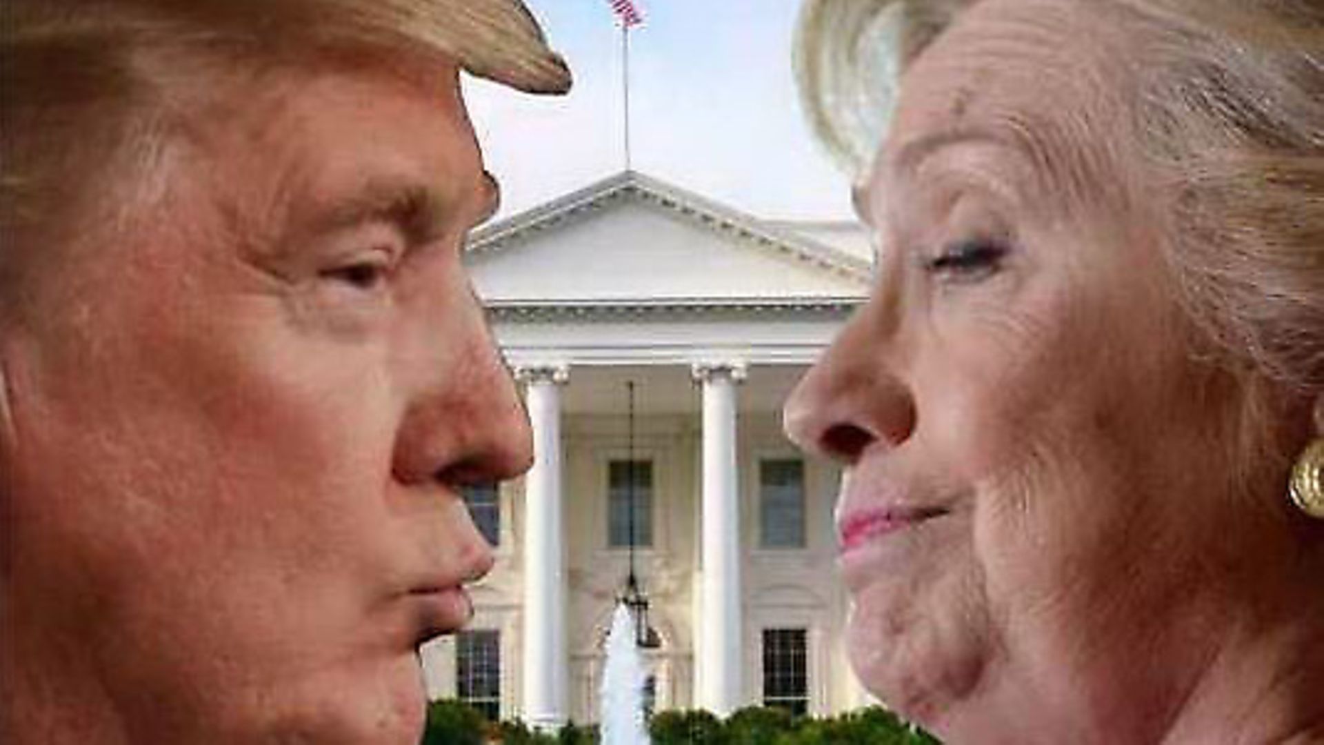 Trump and Clinton - Credit: Archant