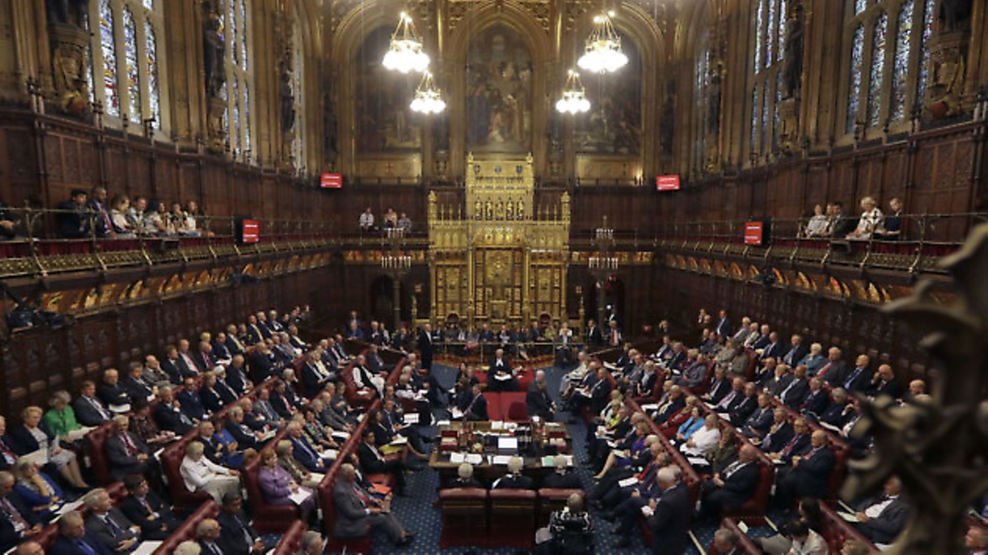 File photo dated 05/09/16 of the House of Lords chamber, as reports suggest that Theresa May has dropped plans to curb the power of the House of Lords. - Credit: PA Wire/PA Images