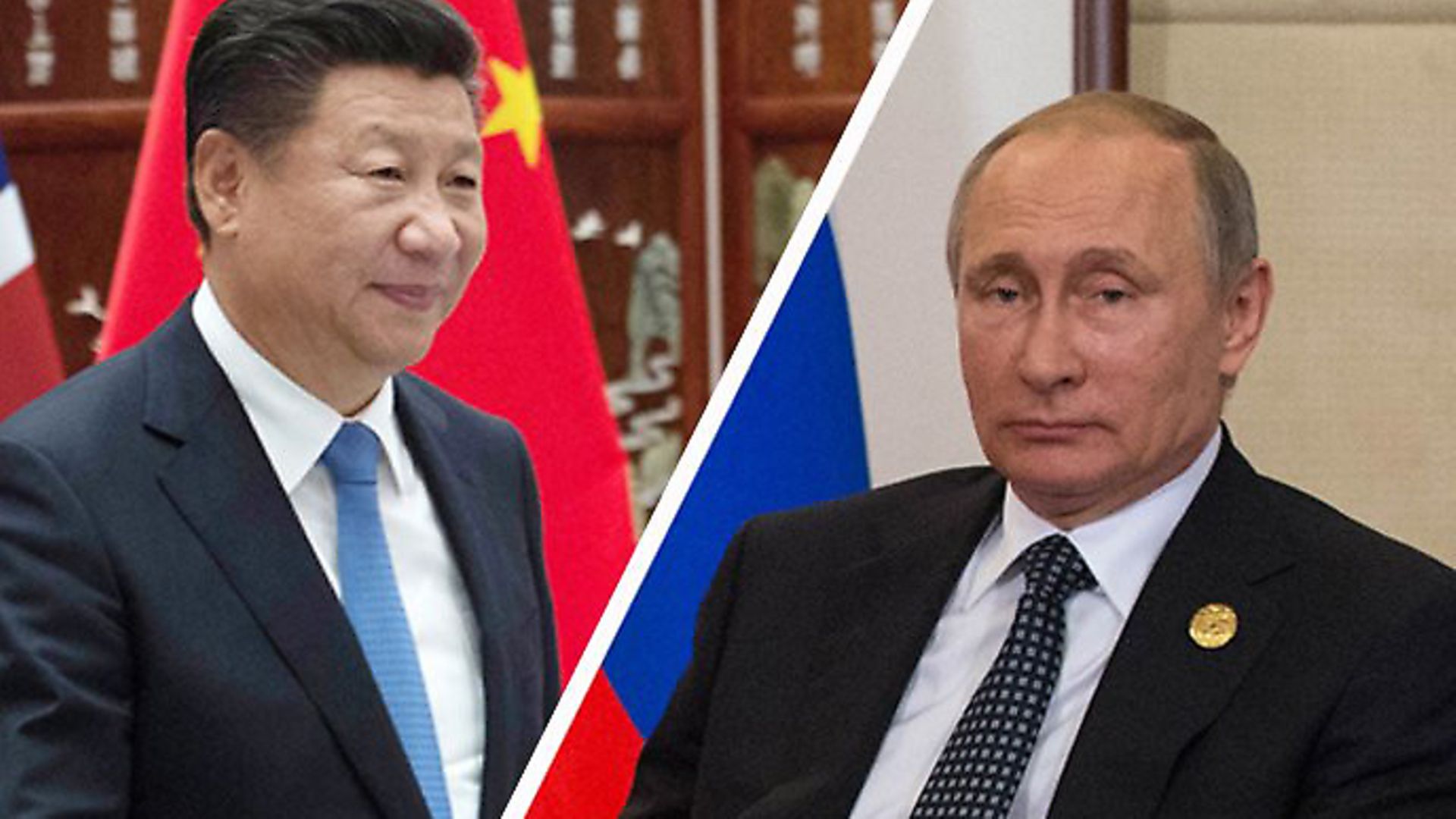 Chinese President Xi Jinping and Russian President Vladimir Putin - Credit: Archant