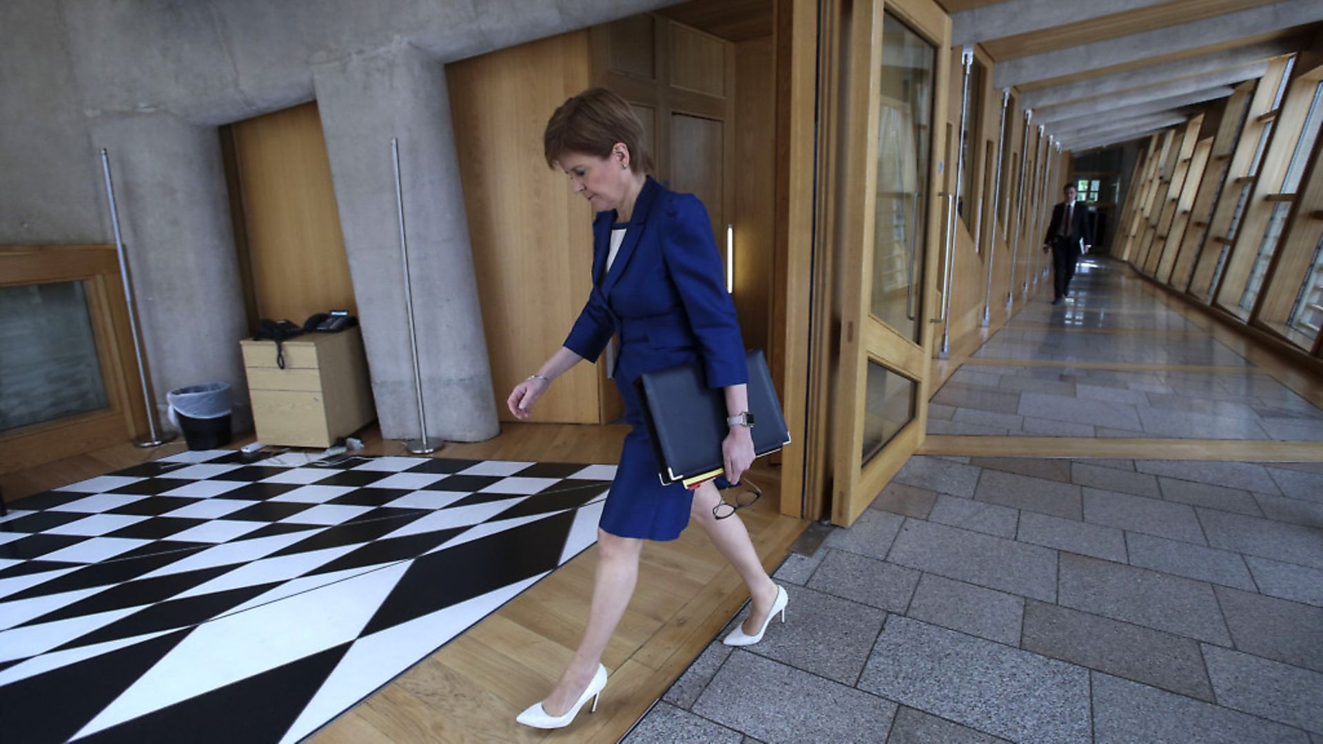 EDINBURGH, SCOTLAND - JUNE 3: Scottish First Minister, Nicola Sturgeon attends First Ministers Questions at Holyrood on June 3, 2020 in Edinburgh, Scotland. (Photo by Fraser Bremner-Pool/Getty Images) - Credit: Getty Images