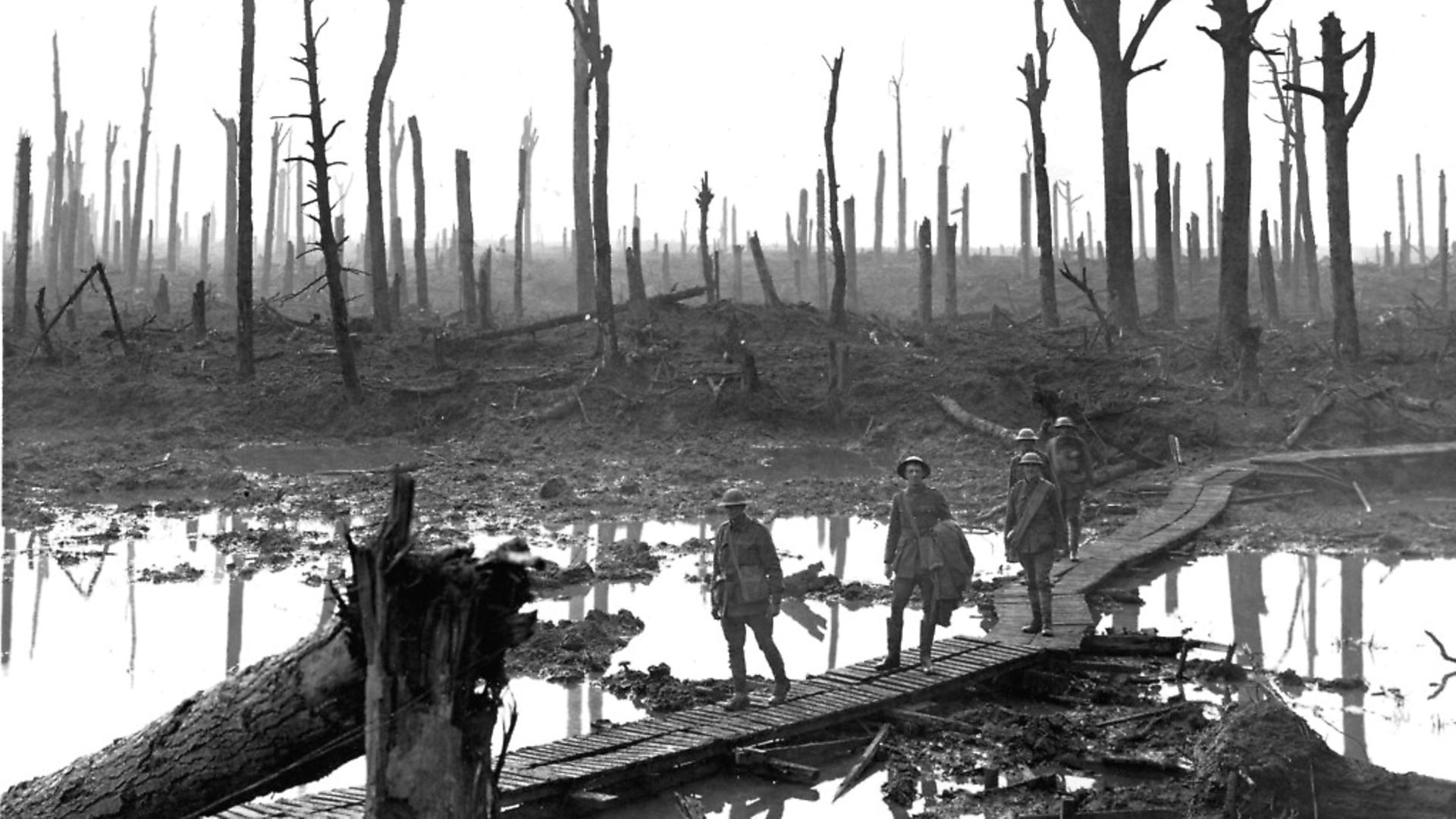 Shell shock cover-up at Passchendaele