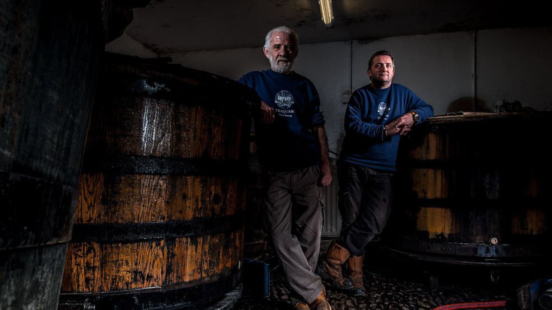 The head brewer of Traquair House Brewery, Brian Gus Cornwal - Credit: Archant