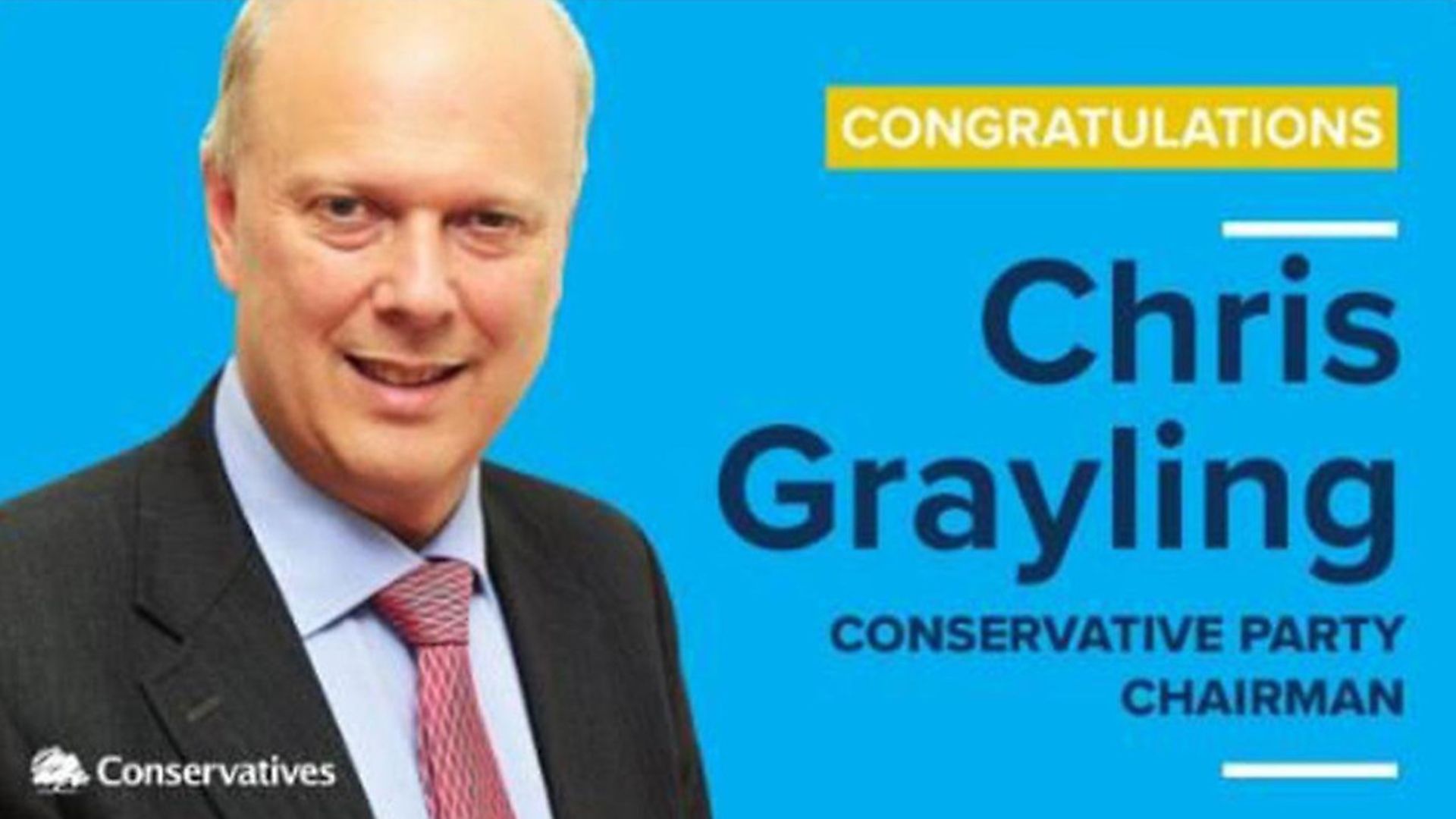 Chris Grayling tweet - Credit: Archant