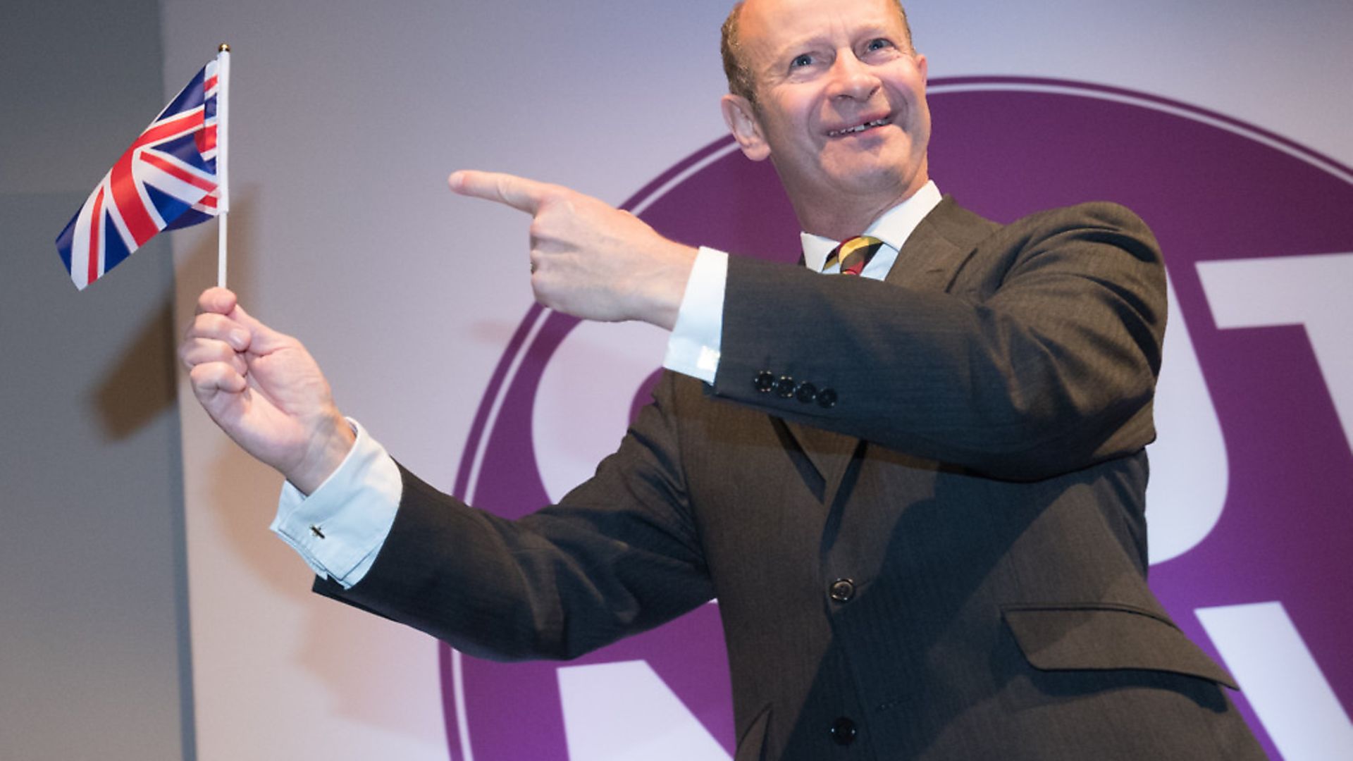 Henry Bolton and Nigel Farage are the wolves at the door of Brexit. Photo: Matt Cardy/Getty Images - Credit: Getty Images