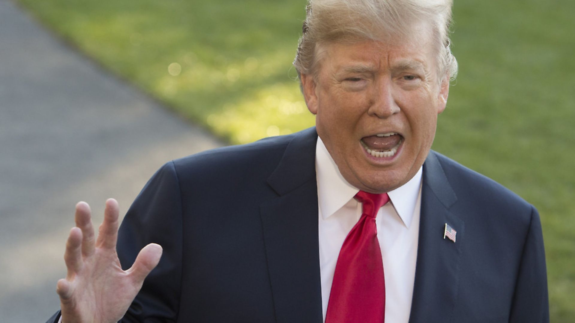 Donald Trump. Photo: Chris Kleponis/Consolidated/dpa - Credit: DPA/PA Images