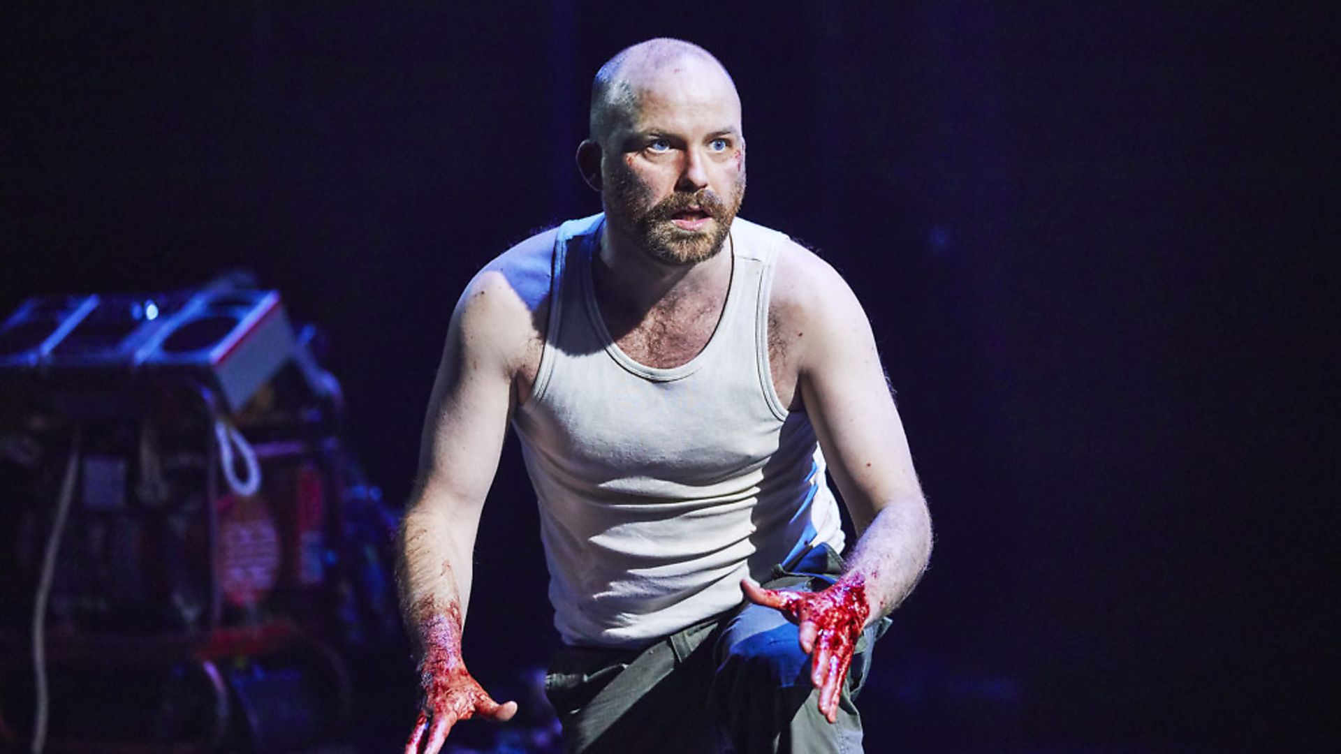 Rory Kinnear plays Macbeth at the Royal National Theatre, London. Picture:  Brinkhoff-Moegenburg - Credit: Archant