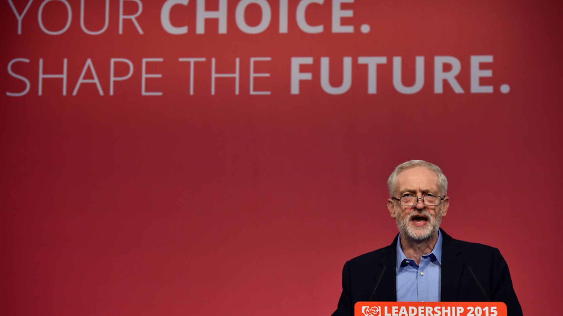 Jeremy Corbyn at a Labour Party leadership event. Photograph: Ben Stanstall/AFP/Getty Images. - Credit: AFP/Getty Images