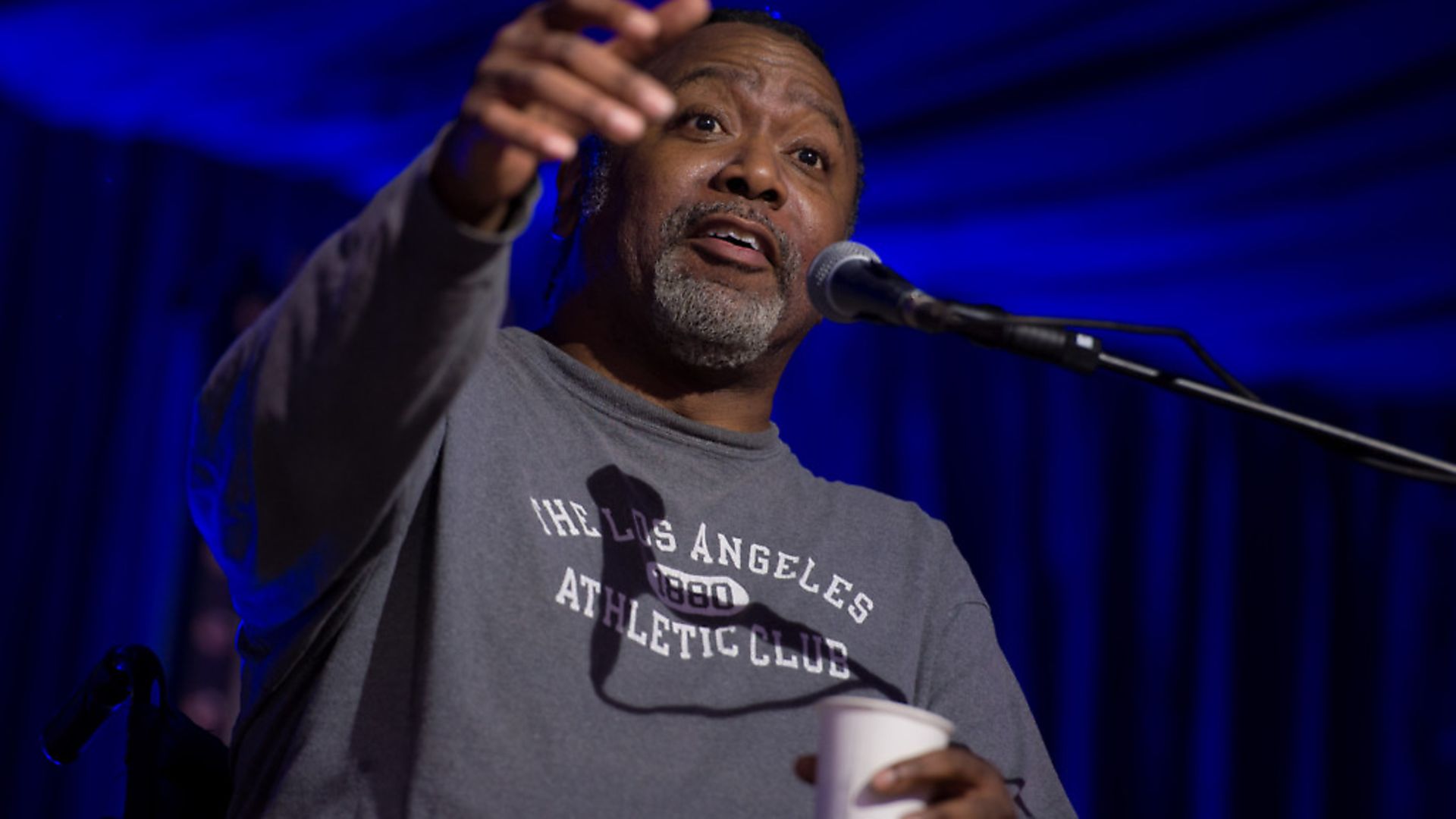 Reginald D Hunter performing at Latitude 2017 - Paul John Bayfield - Credit: PAUL JOHN BAYFIELD