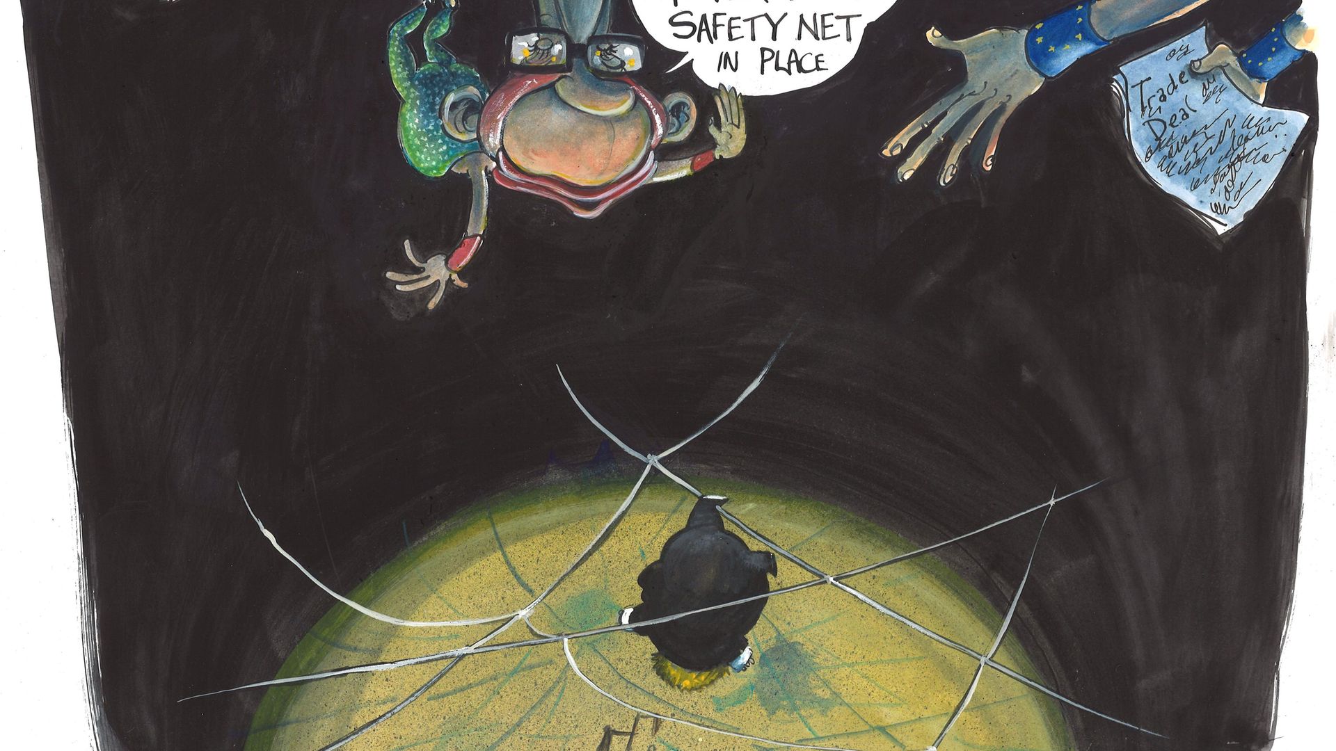 Martin Rowson on Michael Gove's Brexit strategy - Credit: Martin Rowson