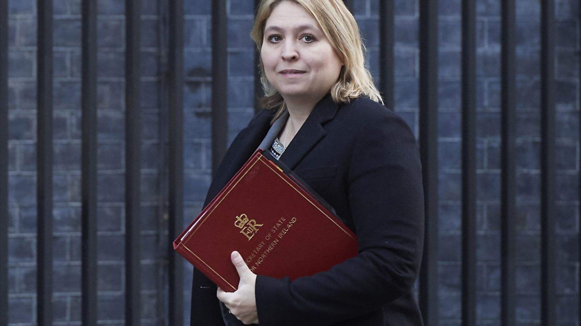 Britain's Northern Ireland Secretary Karen Bradley. Photo: NIKLAS HALLE'N/AFP/Getty Images) - Credit: AFP/Getty Images