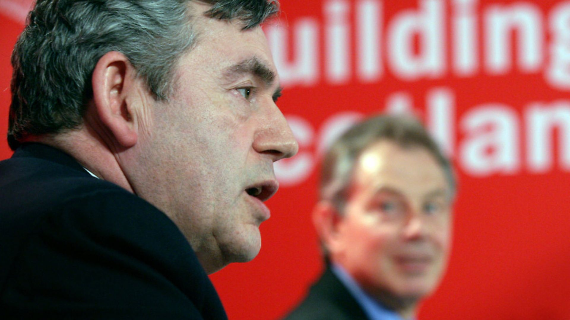 Gordon Brown alongside Tony Blair.  (Photo by Ashley Coombes/Bloomberg via Getty Images) - Credit: Bloomberg via Getty Images