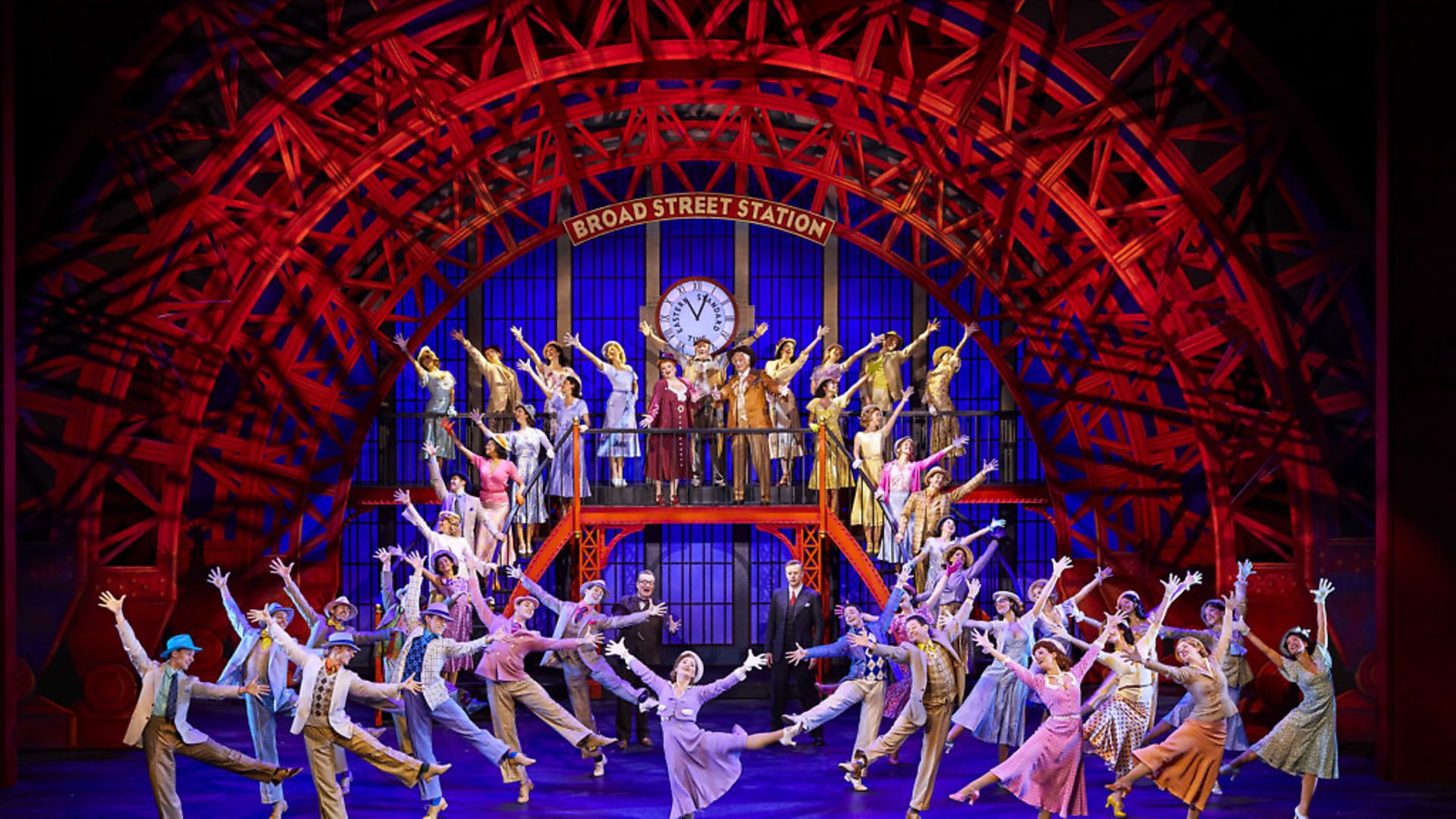 Clare Halse and company in 42nd Street. PHOTO: Brinkhoff/Moegenburg - Credit: Archant