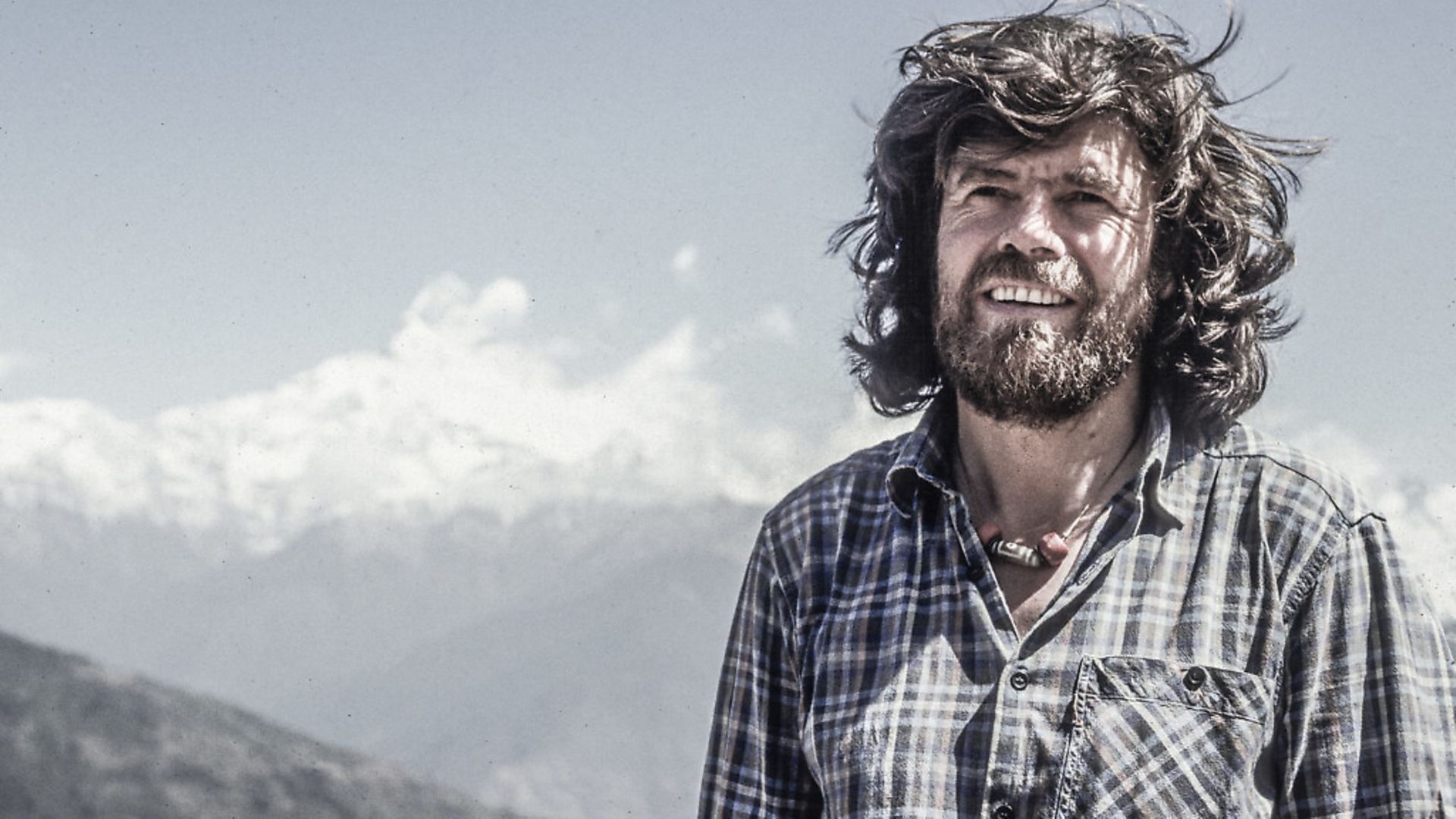Mountaineer Legend Reinhold Messner on 25 October 1993 in Nepal | usage worldwide. PHOTO: Udo Bernhart - Credit: DPA/PA Images