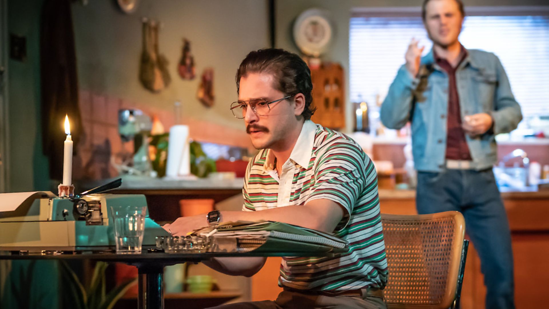 FAINTLY SURREAL: Kit Harrington and Johnny Flynn in True West - Credit: Archant