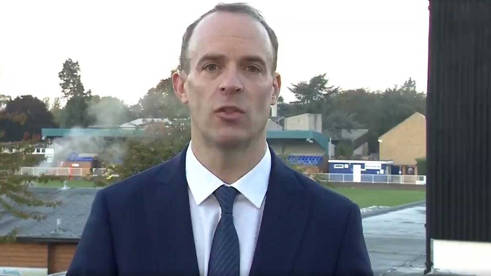 Foreign secretary Dominic Raab - Credit: BBC