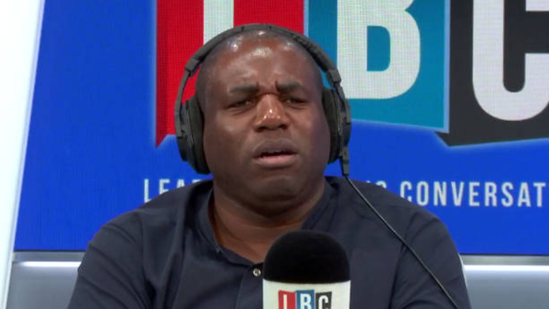 David Lammy takes calls on his LBC Radio show - Credit: LBC