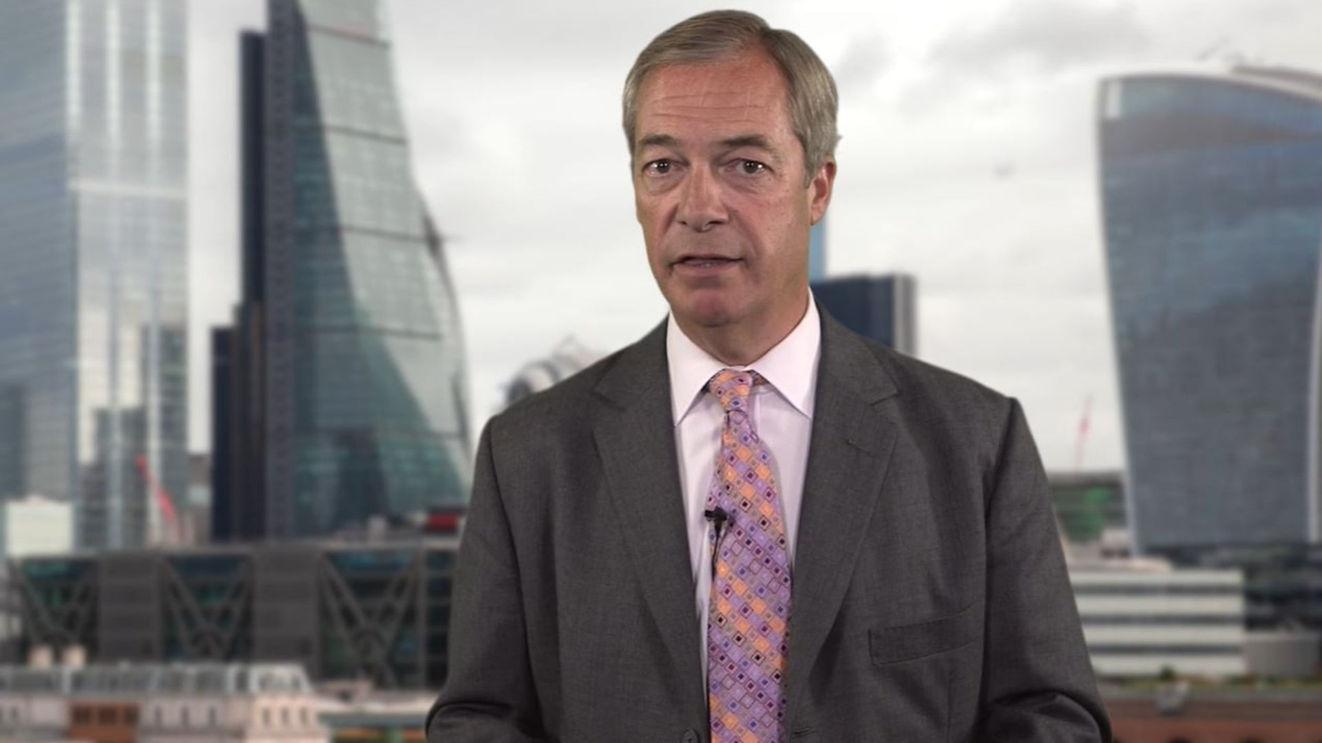 Nigel Farage in a video advert for his Fortune & Freedom investment advice service - Credit: Archant