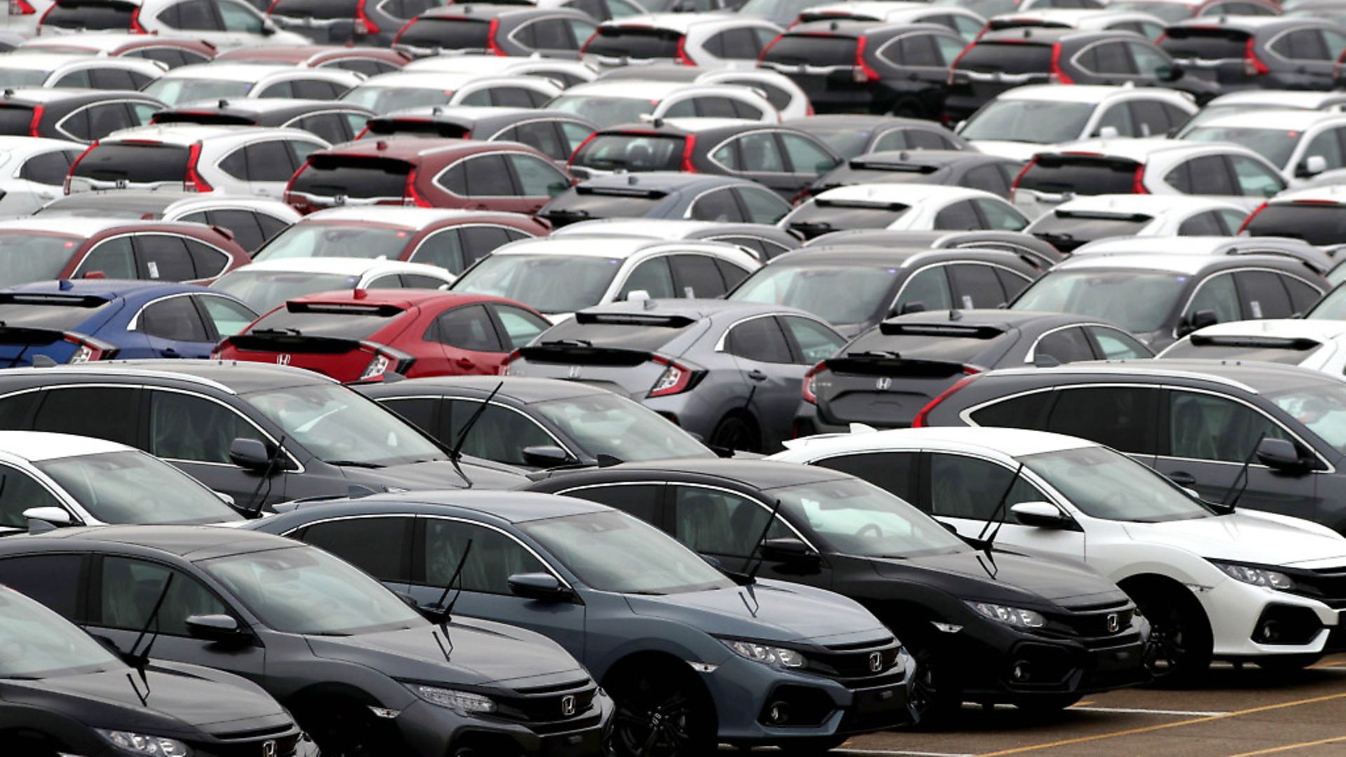 New car sales fell by 7% last year with the industry blaming "a perfect storm" for the decline. Photograph: Andrew Matthews/PA Wire - Credit: PA