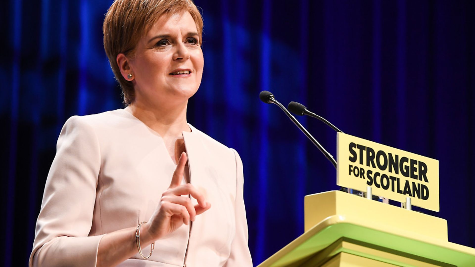Nicola Sturgeon in Aberdeen.  (Photo by Jeff J Mitchell/Getty Images) - Credit: Getty Images
