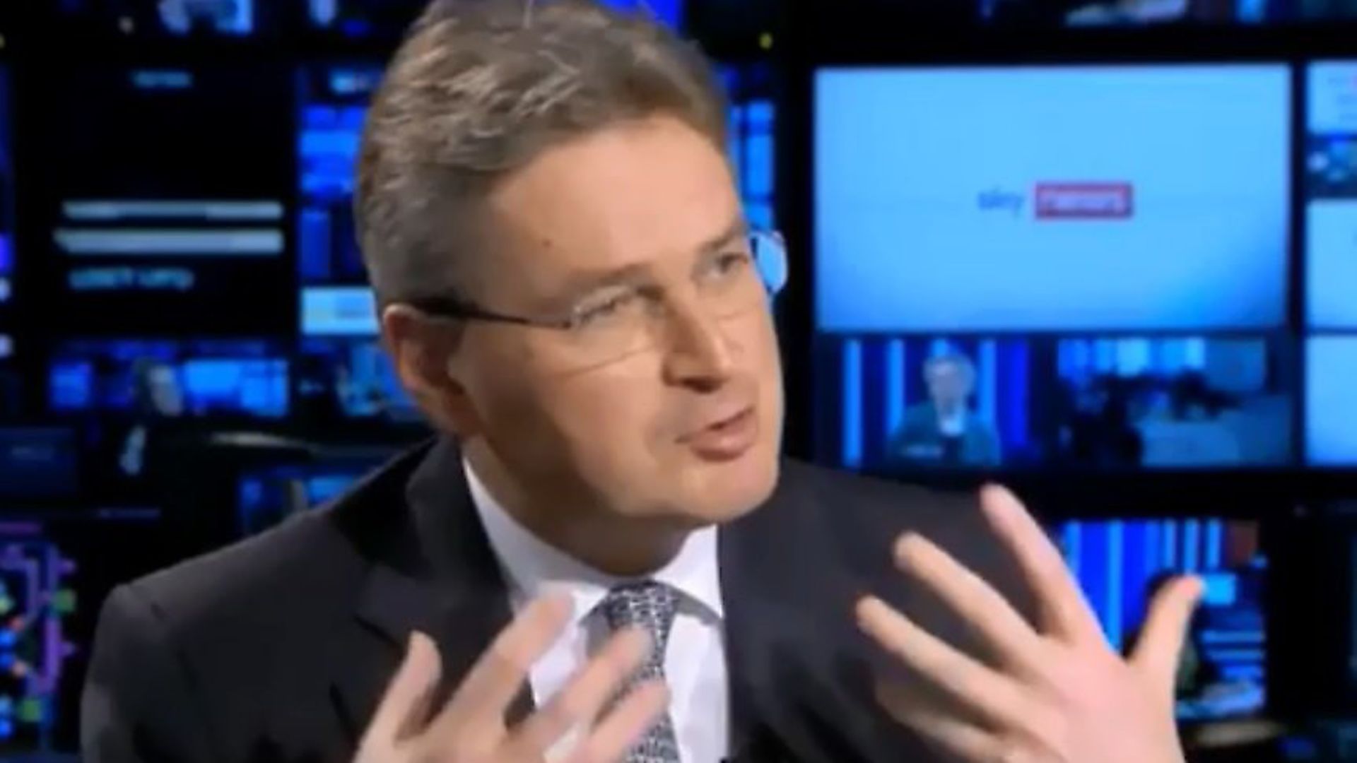 Brexiteer MP Daniel Kawczynski. Photograph: Sky News. - Credit: Archant