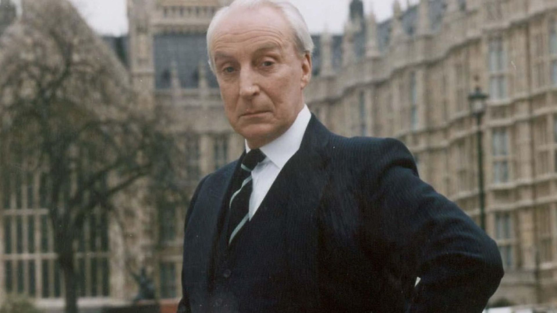 Ian Richardson as scheming chief whip Francis Urquhart in TV's House Of Cards. PA Wire - Credit: PA