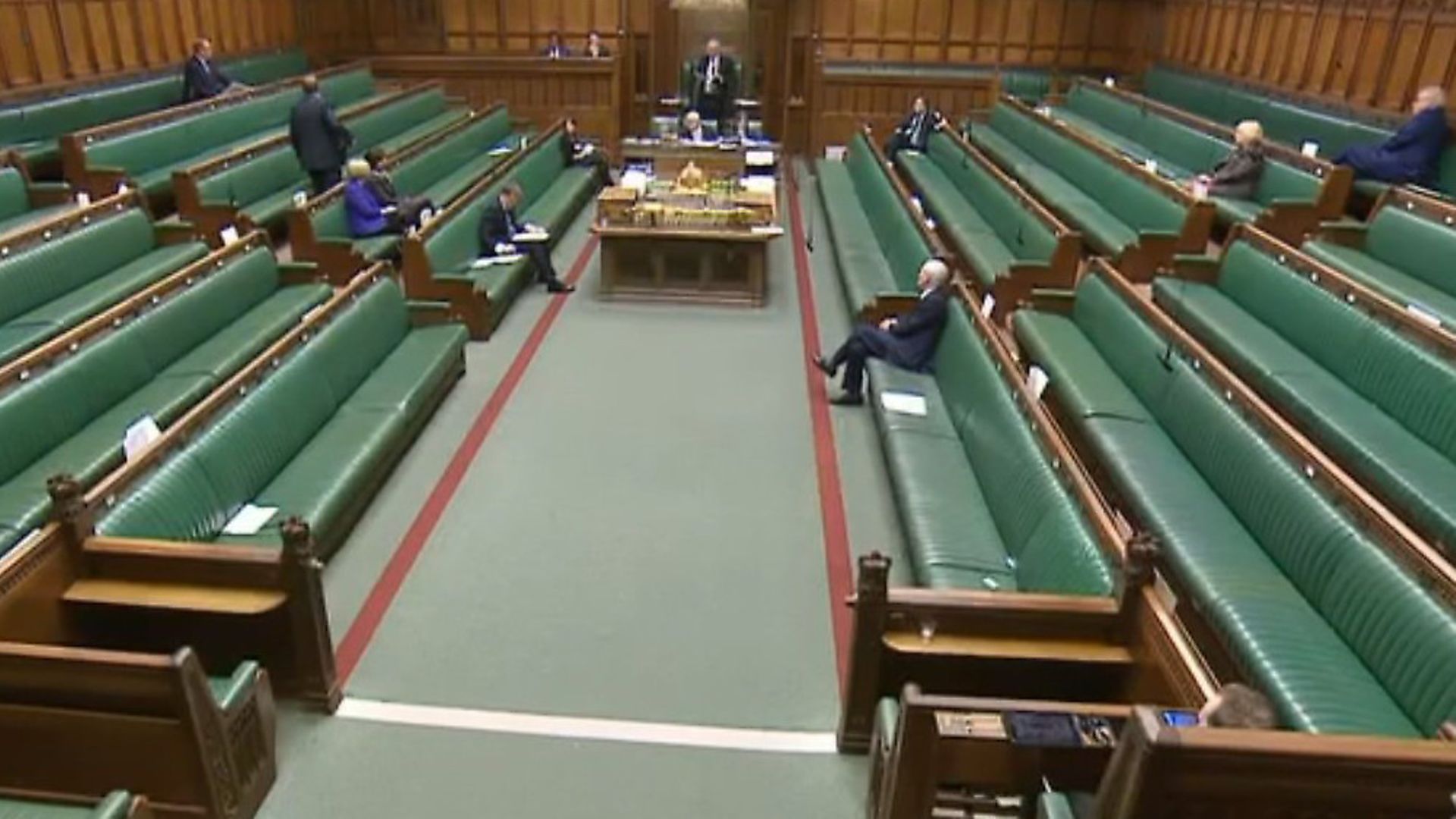House of Commons business finishes four hours early. Photograph: Parliament TV. - Credit: Archant