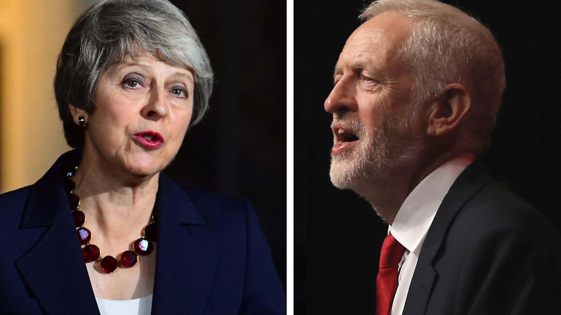 Theresa May and Jeremy Corbyn. Photographs: PA. - Credit: PA Wire/PA Images