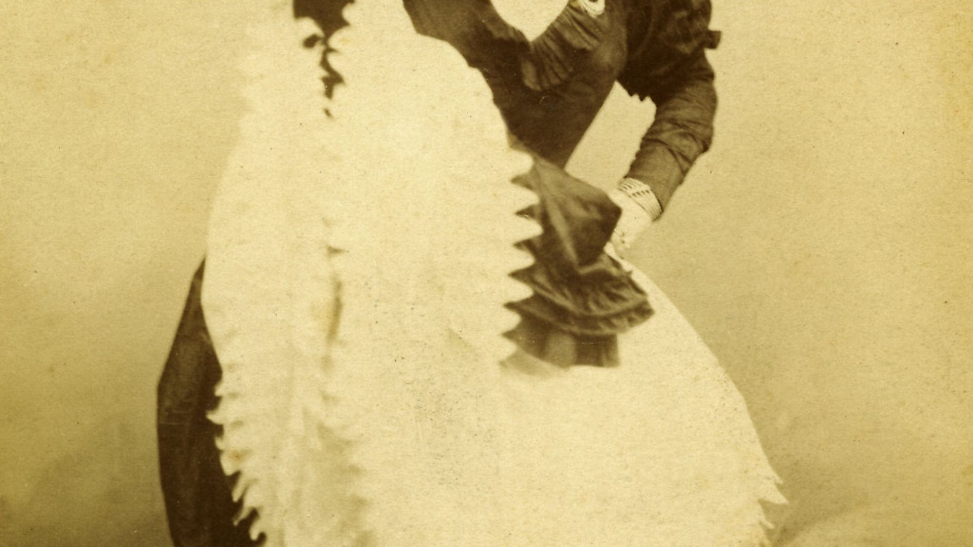 Louise Weber called La Goulue (1866-1929), French cancan dancer. Ca. 1900. (Photo by adoc-photos/Corbis via Getty Images) - Credit: Corbis via Getty Images