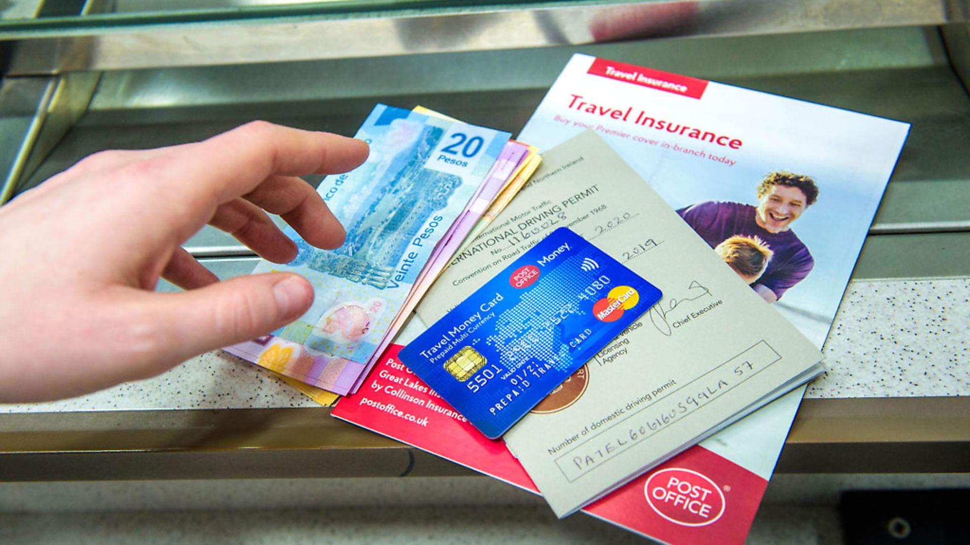 The Post Office offers International Driving Permit services in branches across the UK. Photograph: PA/Anthony Upton. - Credit: PA Wire/PA Images