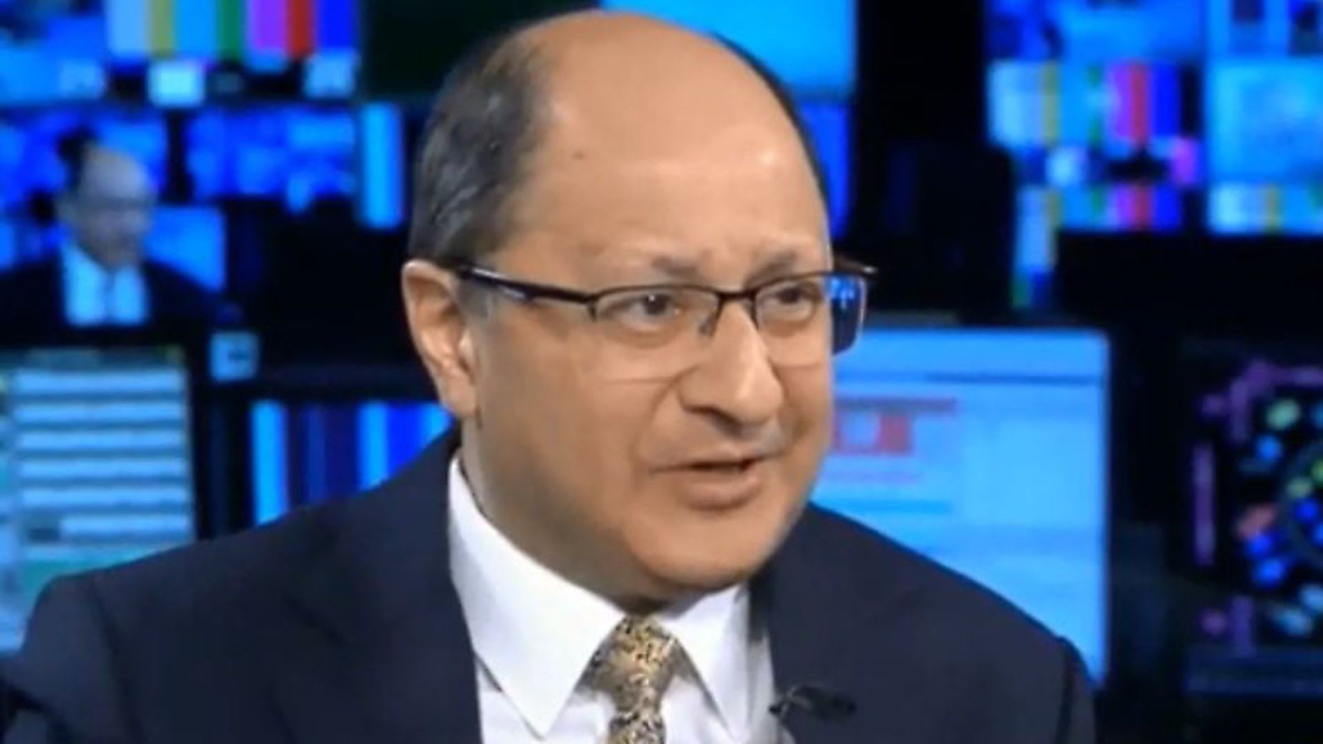MP Shailesh Vara appears on Sky News. Photograph: Sky. - Credit: Archant