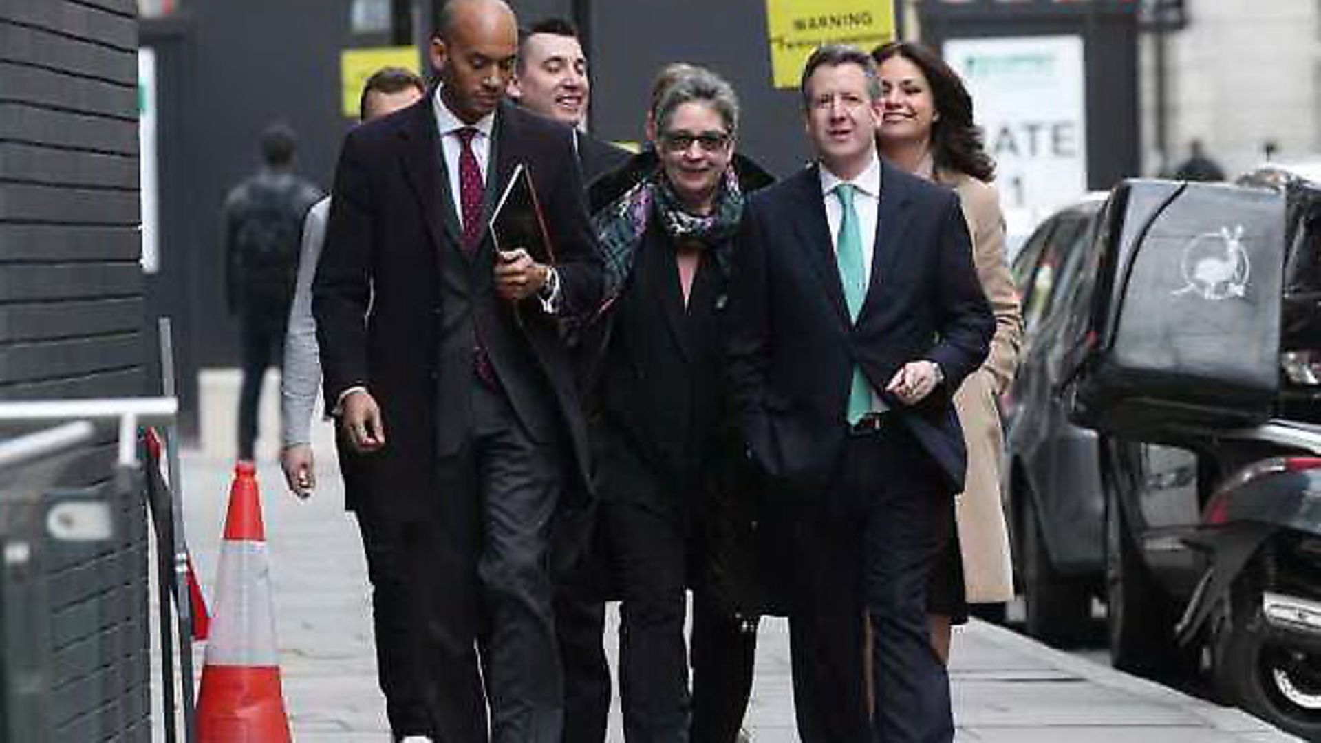 Independent Group MPs (L-R) Chuka Umunna, Gavin Shuker, Ann Coffey, Chris Leslie and Heidi Allen (Pic: Yui Mok/PA Wire) - Credit: Yui Mok/PA Wire