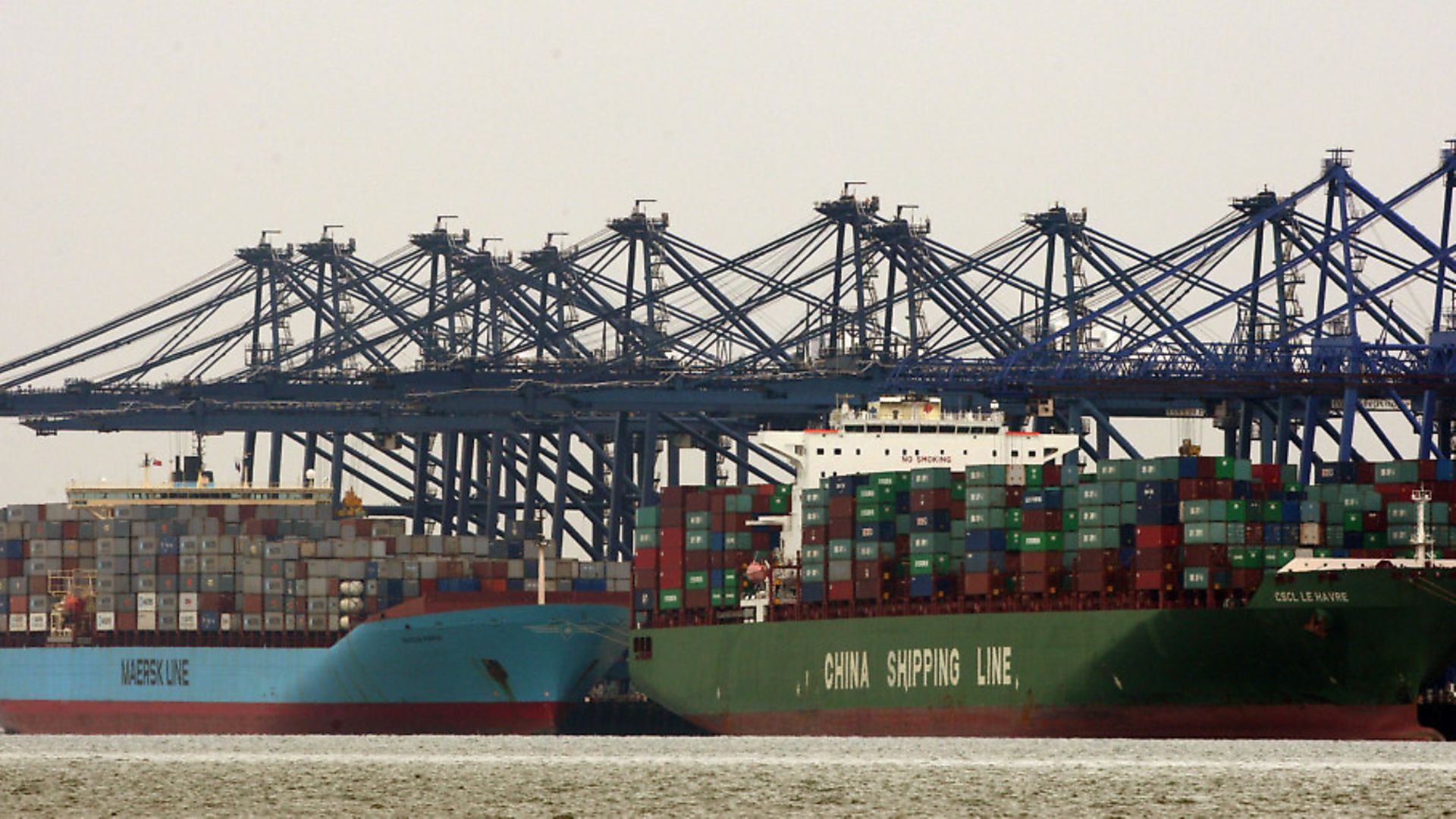 The Port of Felixstowe in Suffolk. Photograph: Chris Radburn/PA. - Credit: PA Archive/PA Images