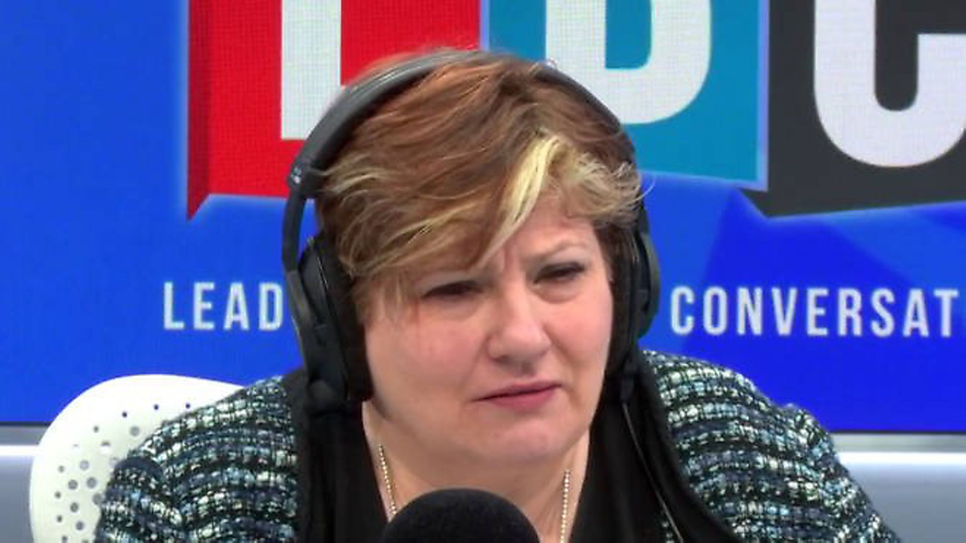 Emily Thornberry. Photograph: LBC Radio. - Credit: Archant
