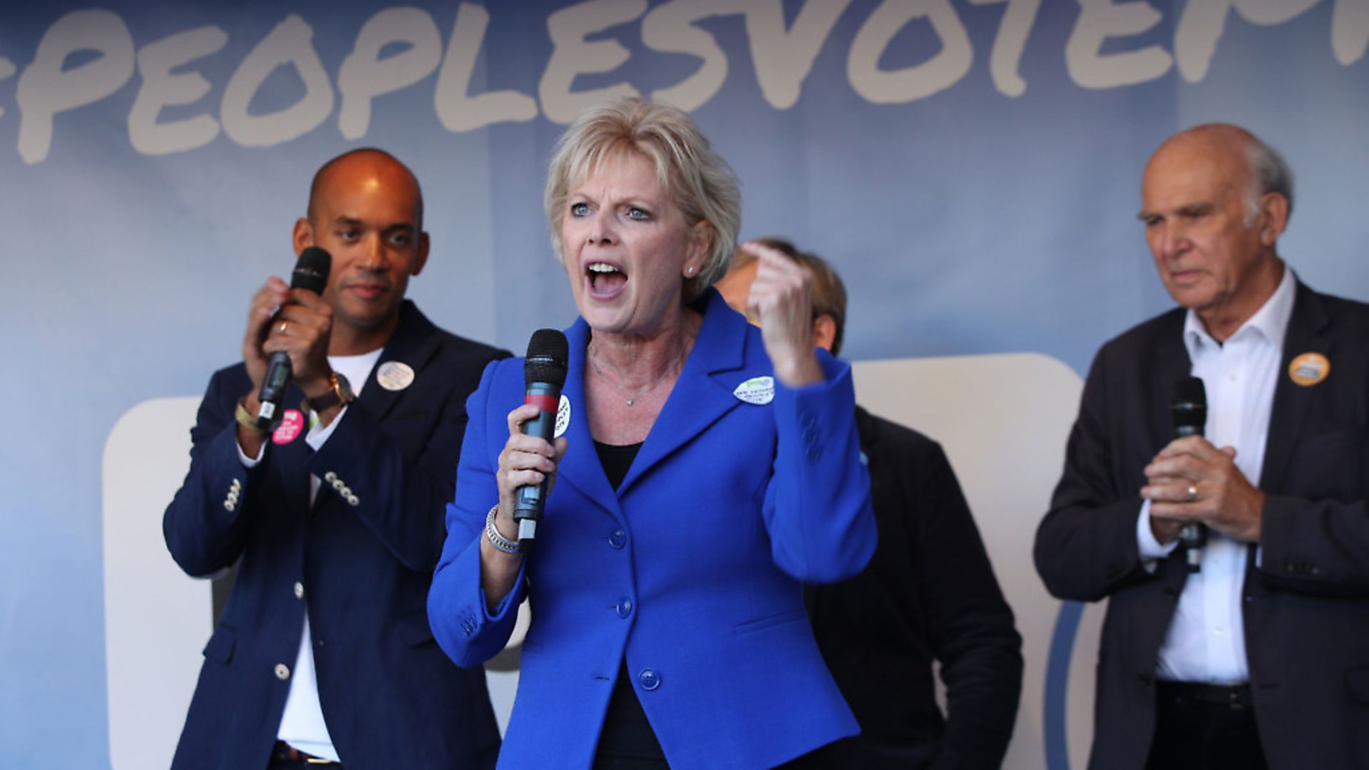 Anna Soubry is a People's Vote campaign supporter. Photograph: Yui Mok/PA. - Credit: PA Wire/PA Images