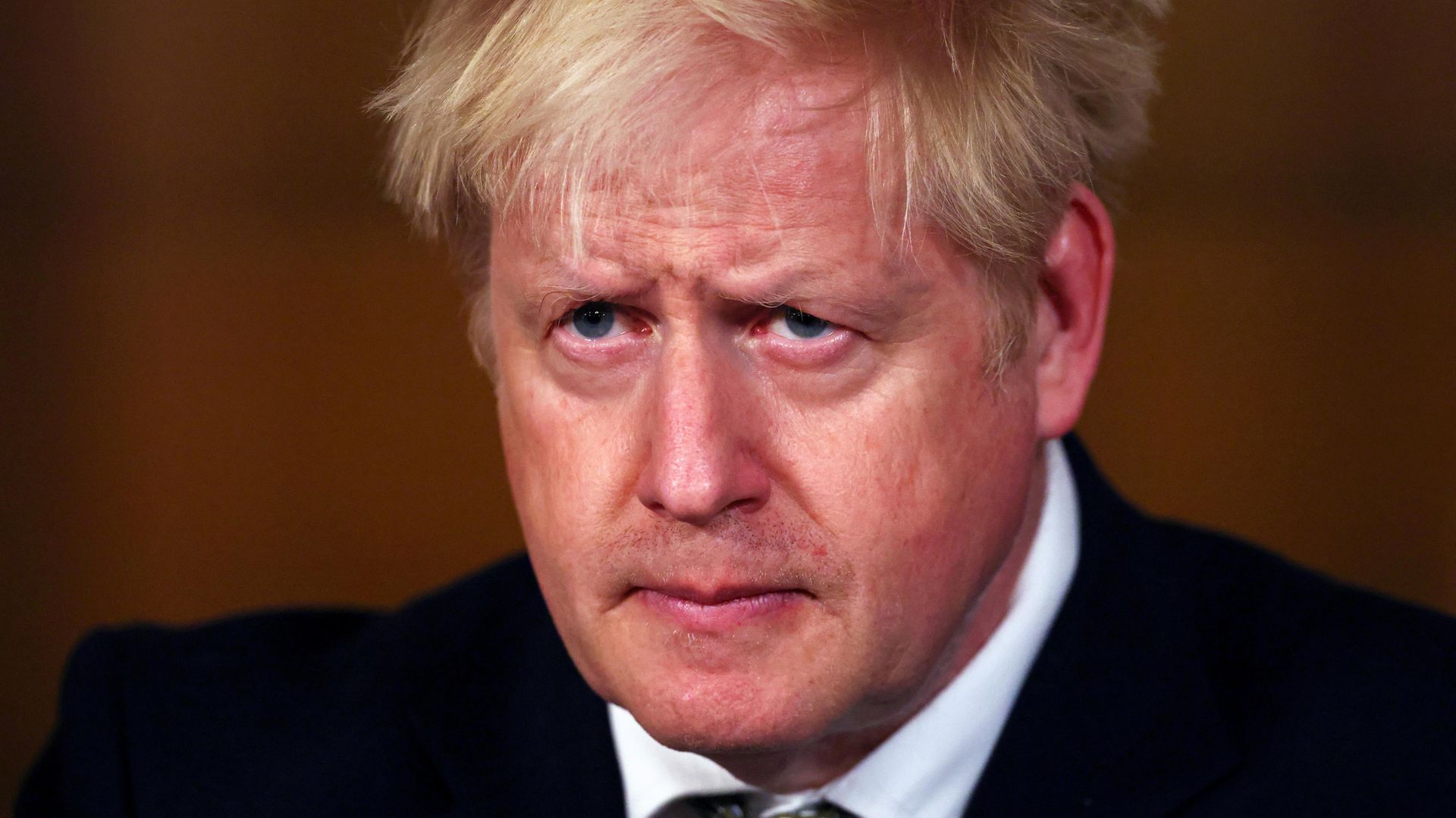 Prime minister Boris Johnson during a media briefing in Downing Street, London, on coronavirus (COVID-19)