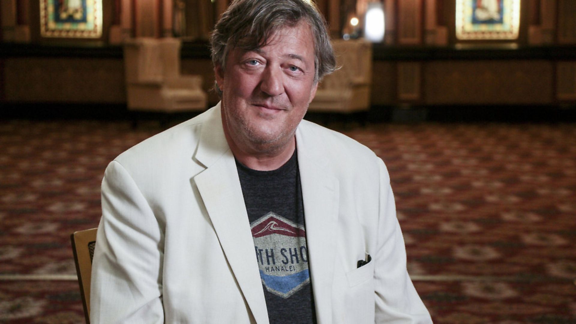 Stephen Fry. Photograph: BAFTA/Whizz Kidd Entertainment. - Credit: BBC/BAFTA/Whizz Kidd Entertainme