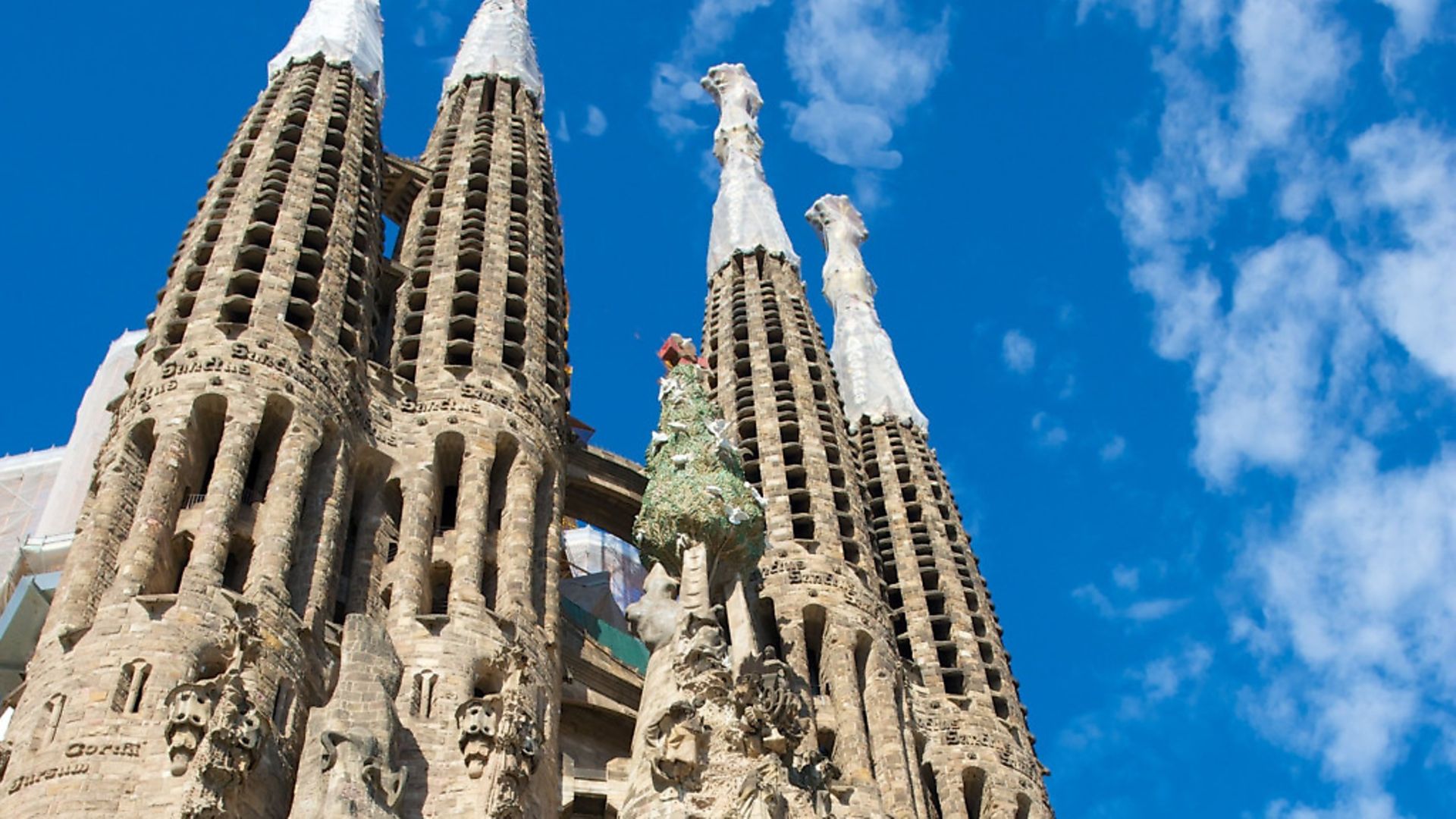 Barcelona's famously unfinished Sagrada Familia (question seven) (Pic: CHROMORANGE/Herwig Czizek) - Credit: CHROMORANGE / Herwig Czizek