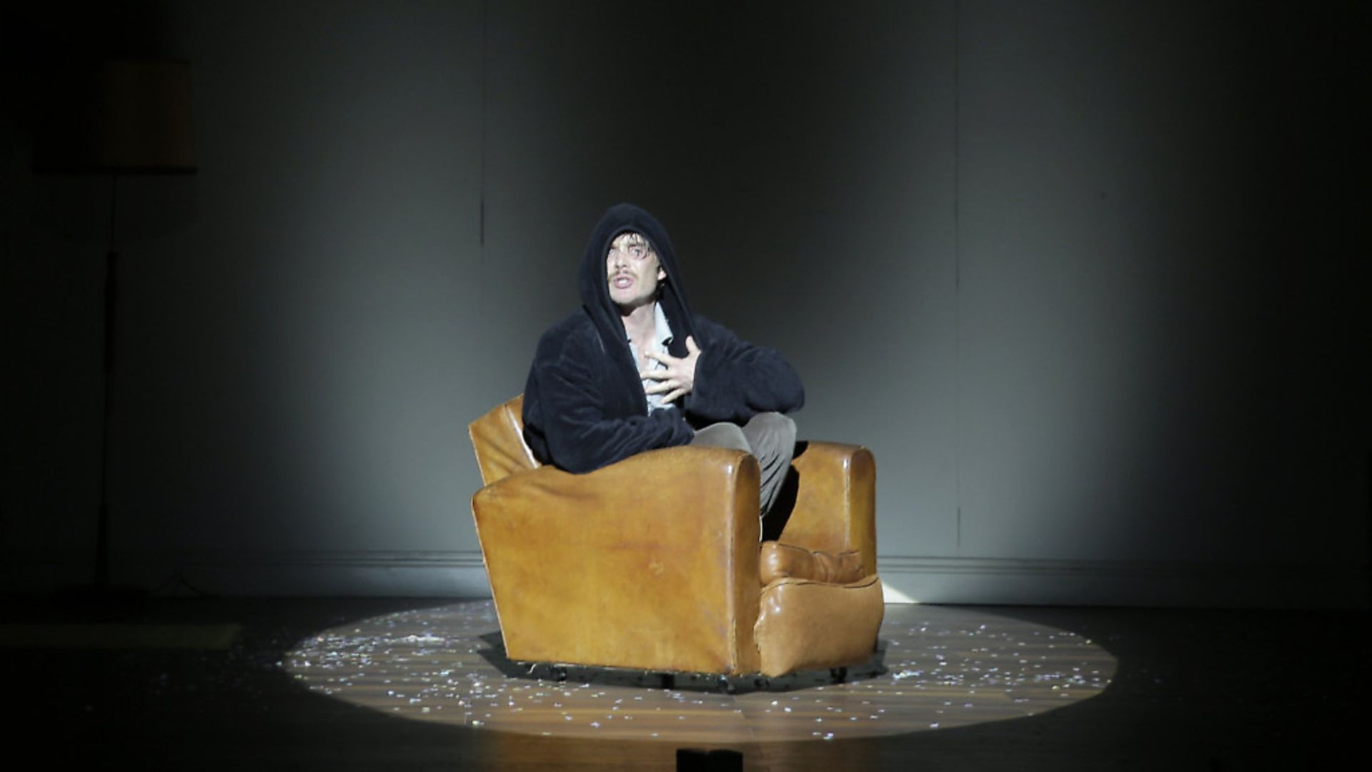 Cillian Murphy in 'Grief is The Thing With Feathers' at the Barbican. Picture: Colm Hogan - Credit: Archant