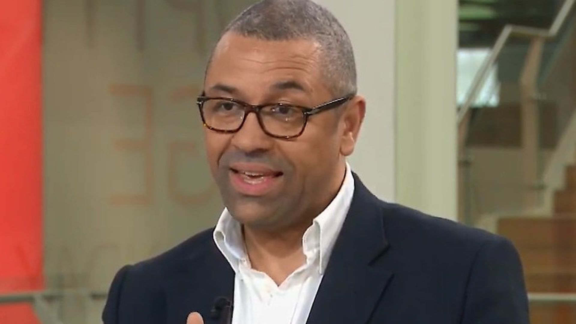 James Cleverly on Sky News. Photograph: Sky. - Credit: Archant