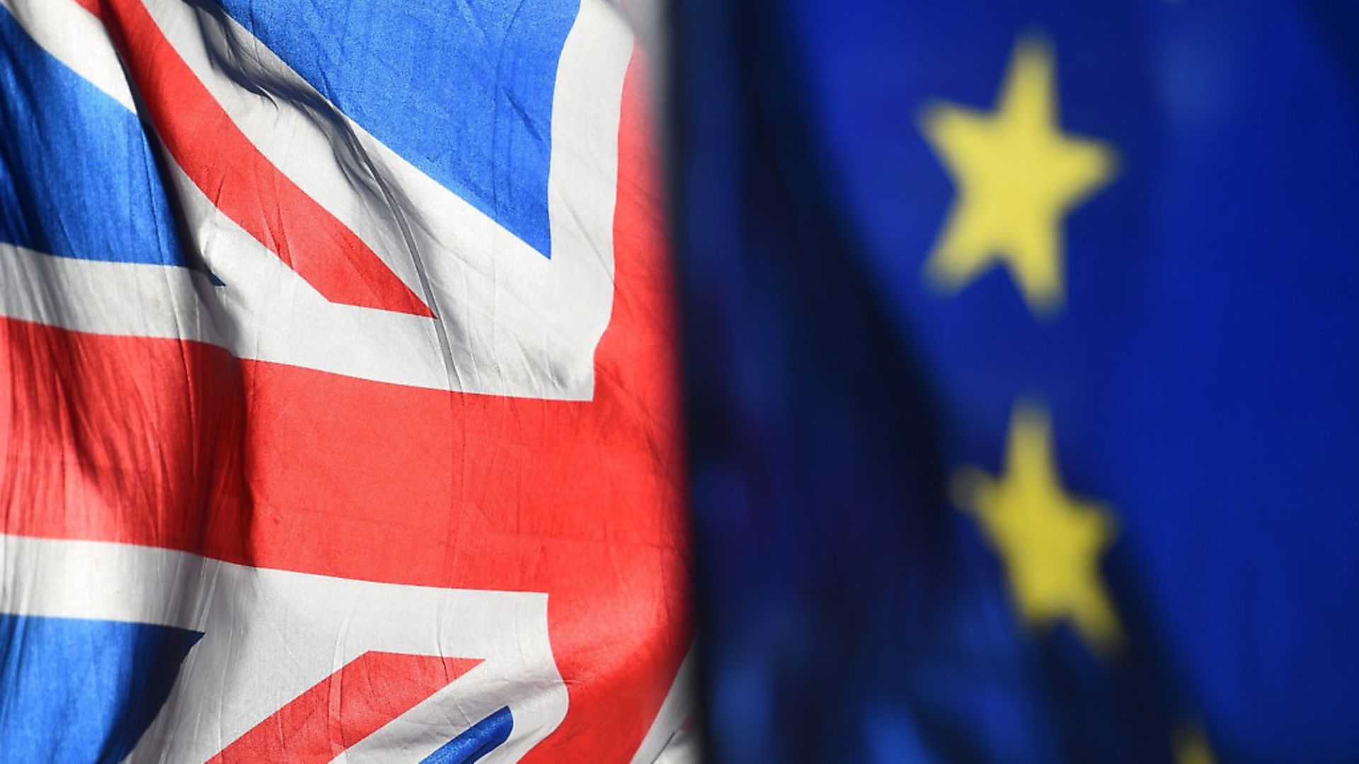 The union and European flags. Picture: Kirsty O'Connor - Credit: PA Wire/PA Images