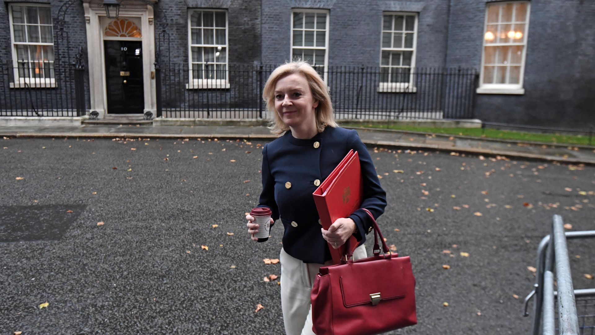 International Trade Secretary Liz Truss arrives in Downing Street London - Credit: PA