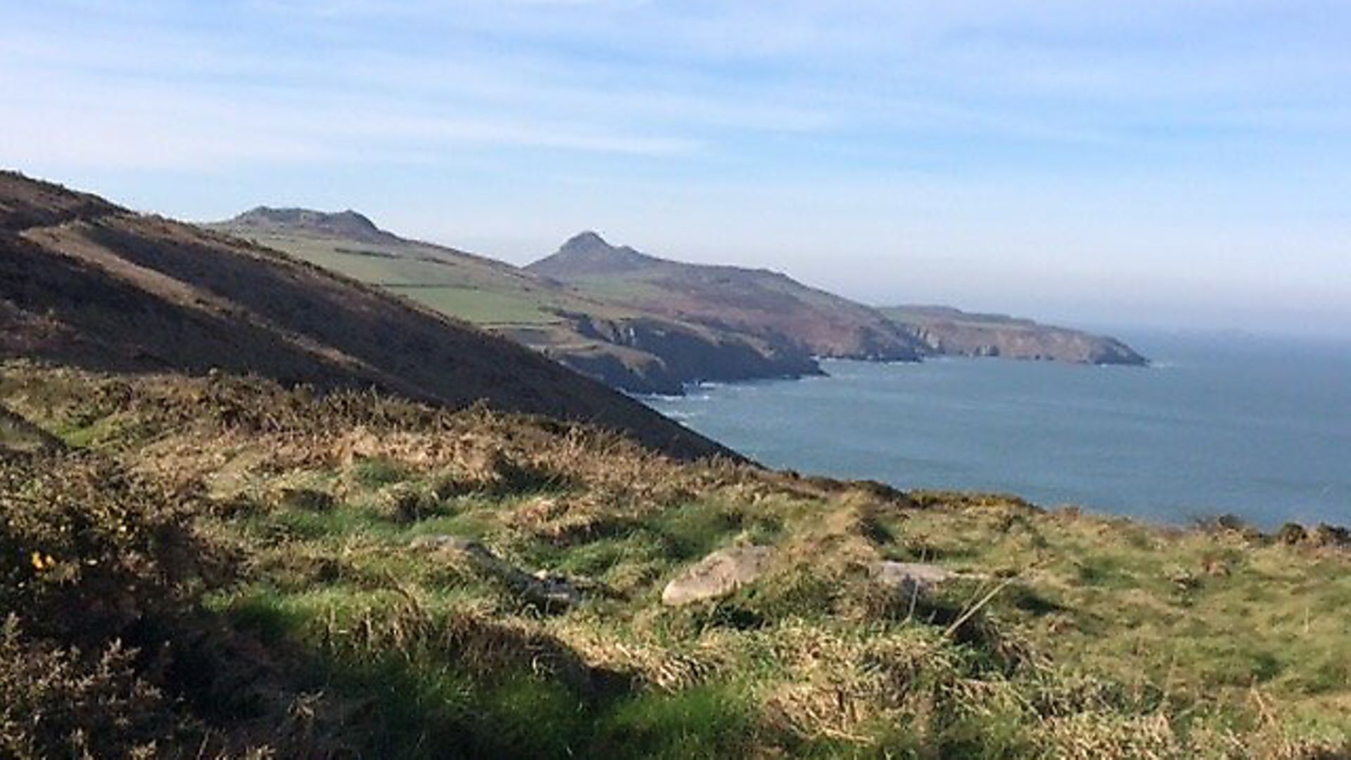 A view along the coast path in Pembrokeshire, west Wales. - Credit: PA Wire/PA Images