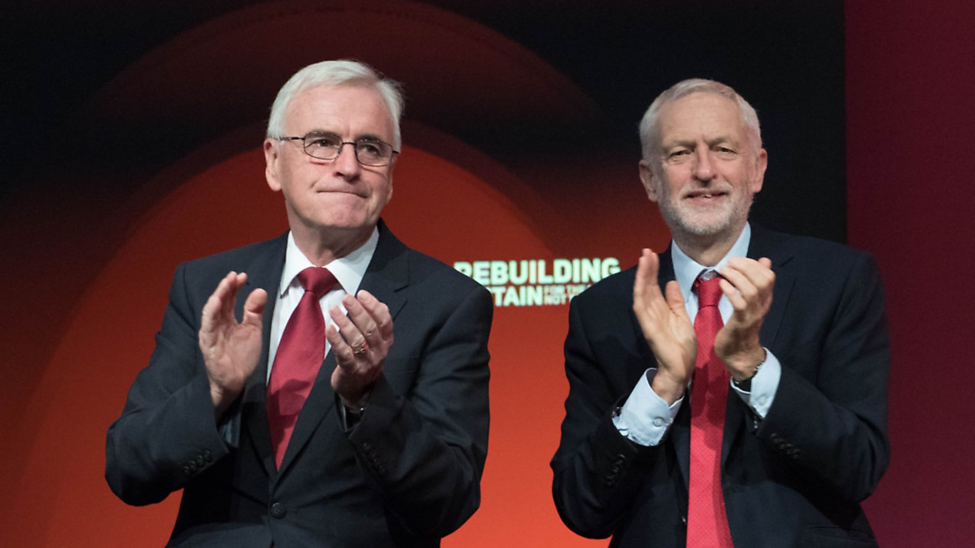 Labour leader Jeremy Corbyn (right) and Shadow Chancellor John McDonnell. Photograph: Stefan Rousseau/PA. - Credit: PA Wire/PA Images