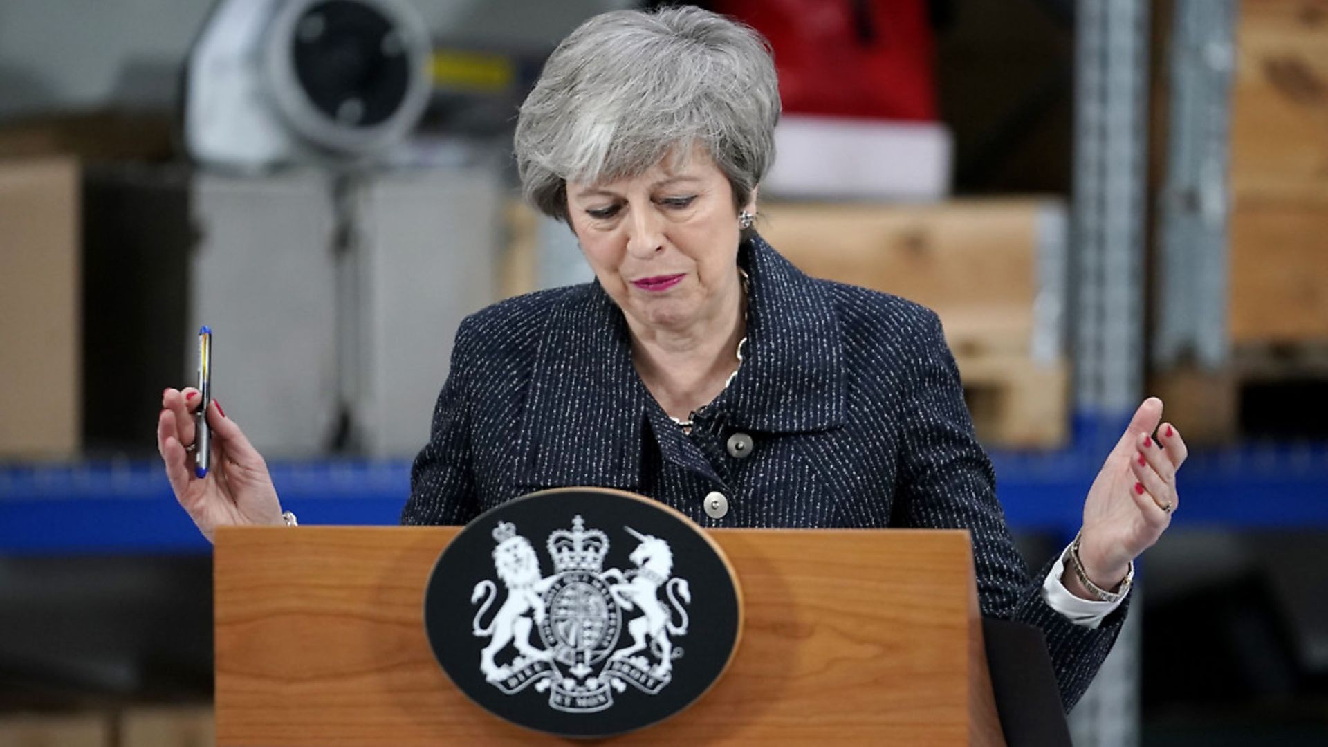 Prime minister Theresa May. Picture: CHRISTOPHER FURLONG/AFP/Getty Images. - Credit: AFP/Getty Images