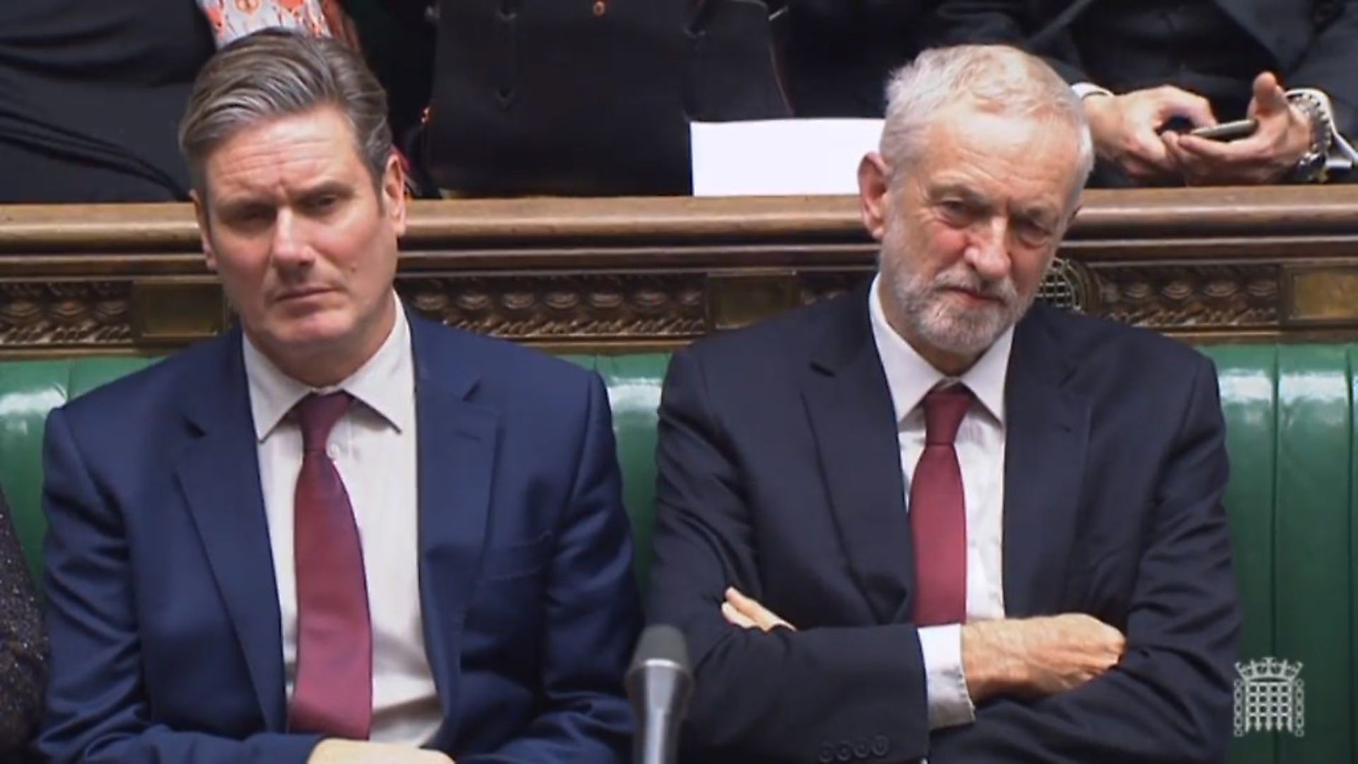 Shadow Secretary of State for Exiting the European Union Keir Starmer and Labour Leader Jeremy Corbyn. Photograph: PA Wire. - Credit: PA Wire/PA Images