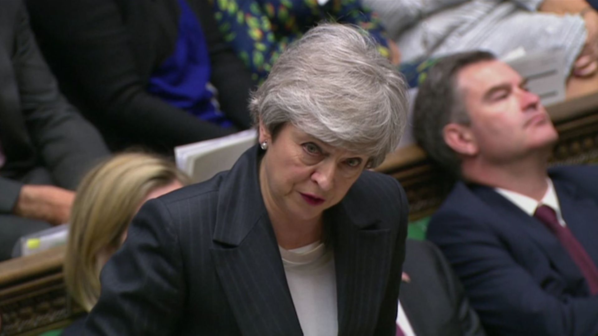 Prime Minister Theresa May speaks during Prime Minister's Questions in the House of Commons. (House of Commons/PA Wire) - Credit: PA