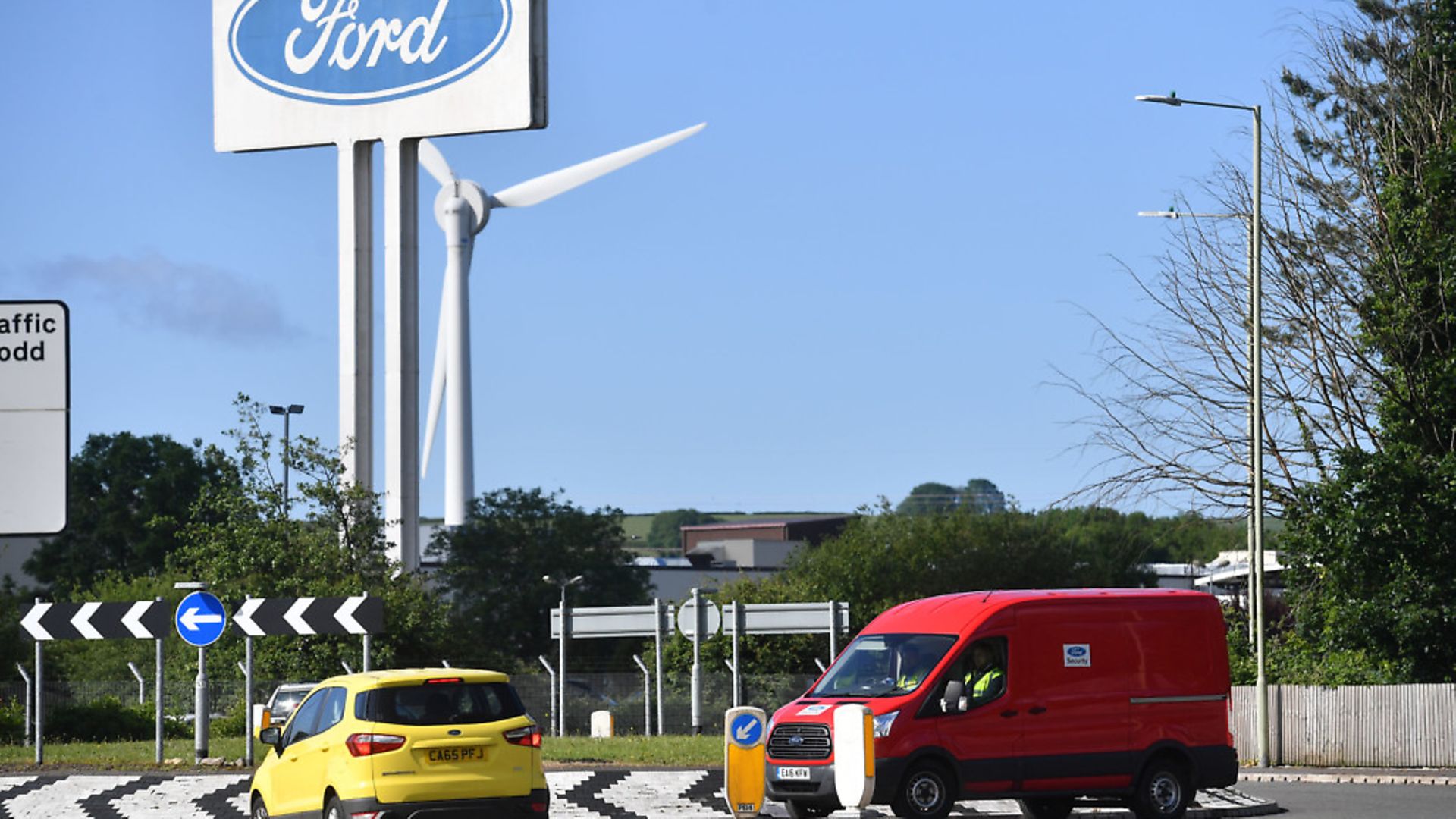 The Ford engine plant near Bridgend, south Wales. Photograph: Jacob King/PA Wire. - Credit: PA