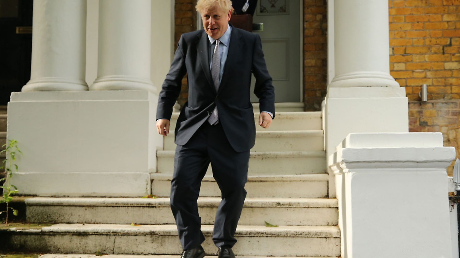 Conservative MP Boris Johnson leaves his home in London on the day he launches his leadership campaign. Picture: ISABEL INFANTES/AFP/Getty Images - Credit: AFP/Getty Images