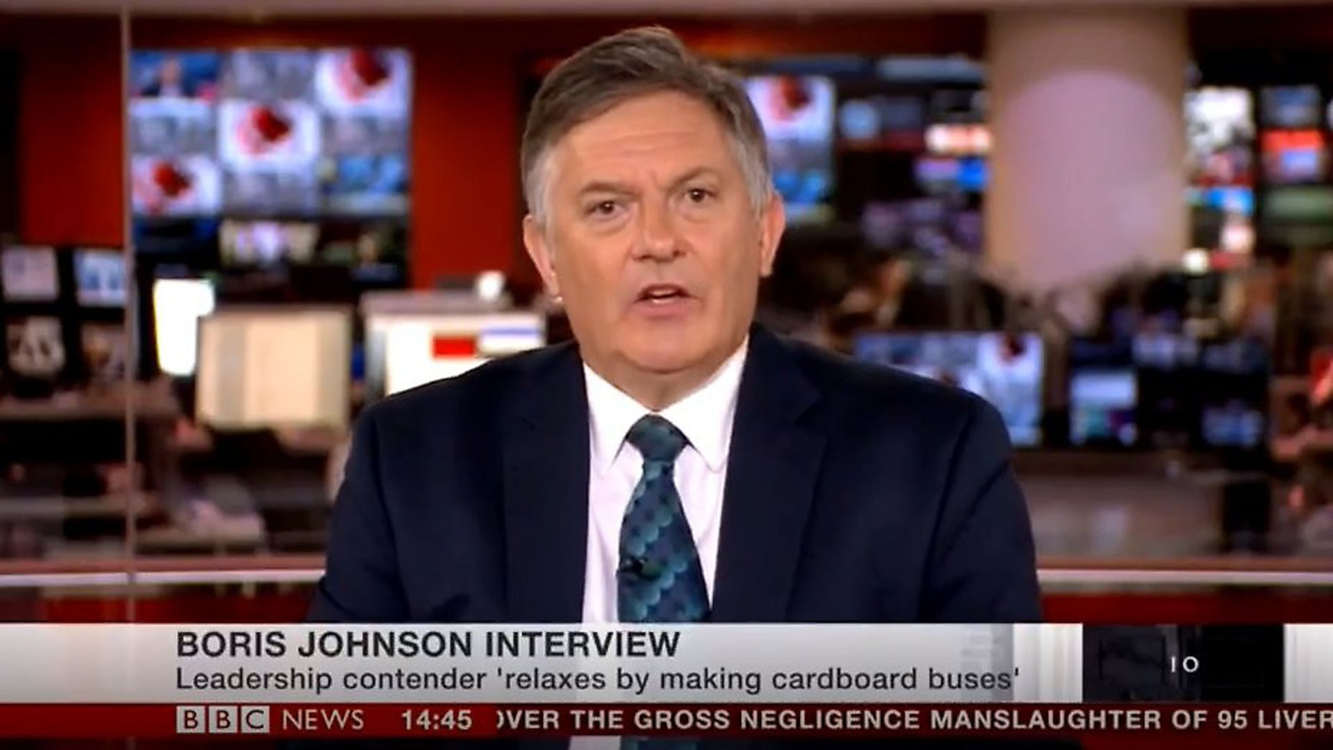The BBC's Simon McCoy. Photograph: BBC. - Credit: Archant