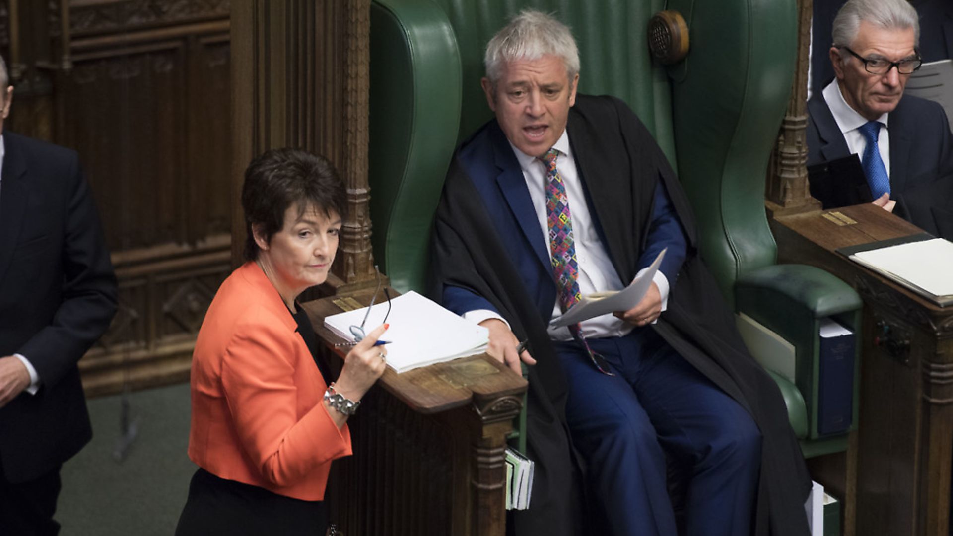 Speaker John Bercow in the House of Commons. Photograph: UK Parliament/Jessica Taylor. - Credit: PA